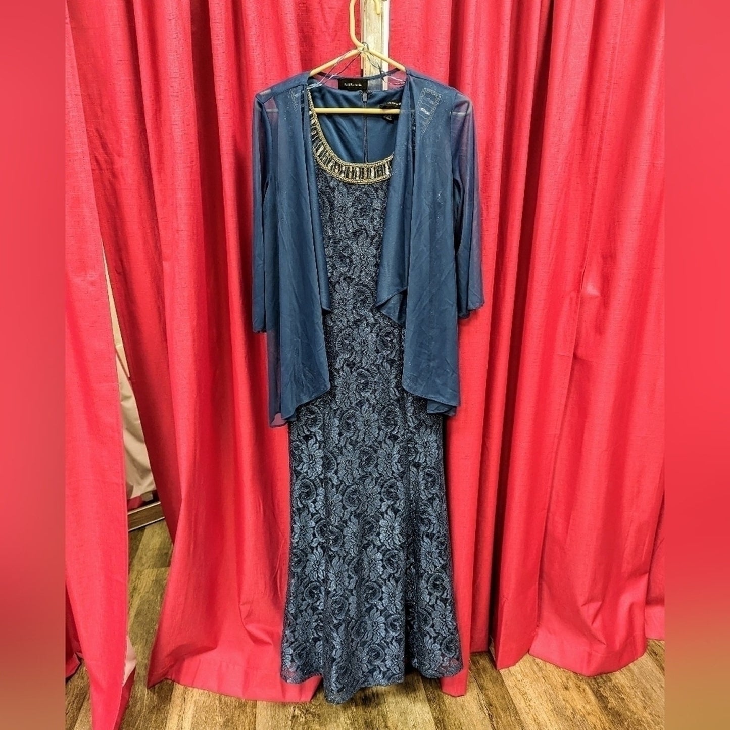 NWTs, Sz 6, Blue, Mother of the bride dress
