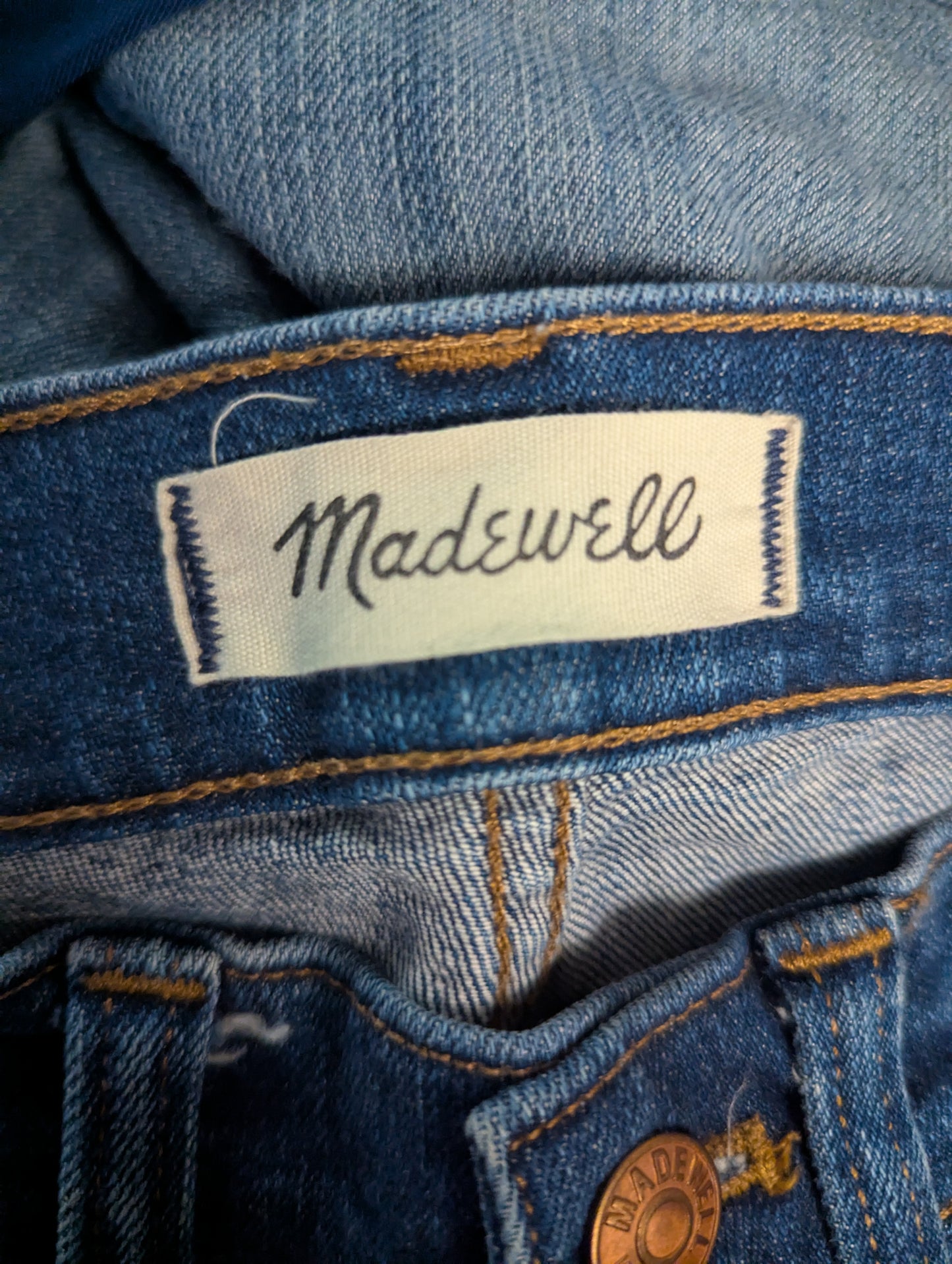 Madewell Dark Blue Skinny Jeans Size 24