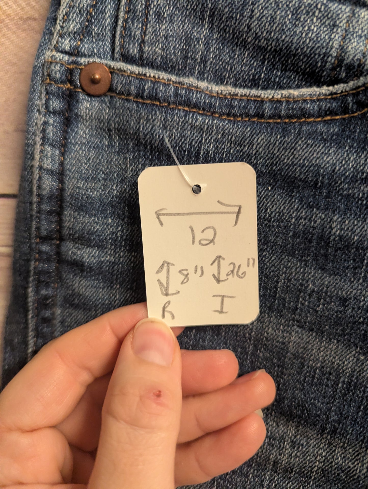 Madewell Dark Blue Skinny Jeans Size 24
