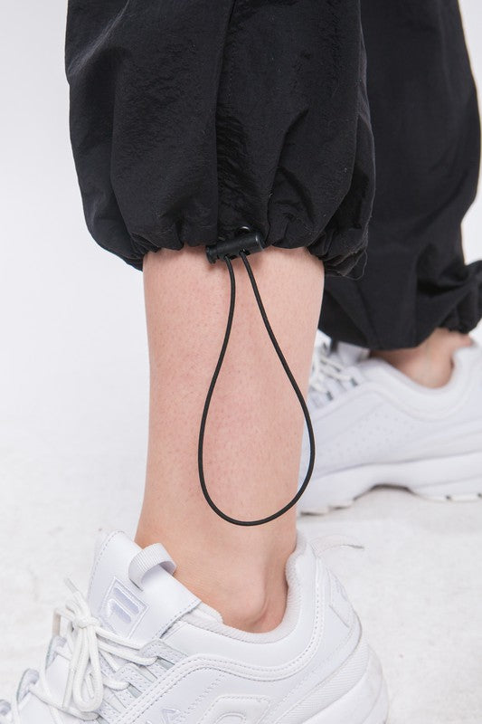 Loose Fit Parachute Cargo Pants - Scarlett's Riverside Boutique
