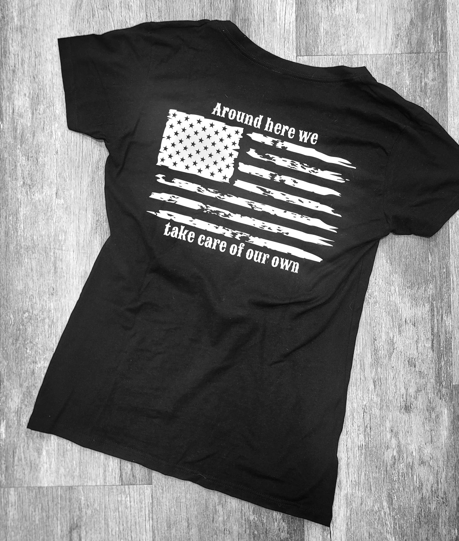 small town custom tee - Scarlett's Riverside Boutique