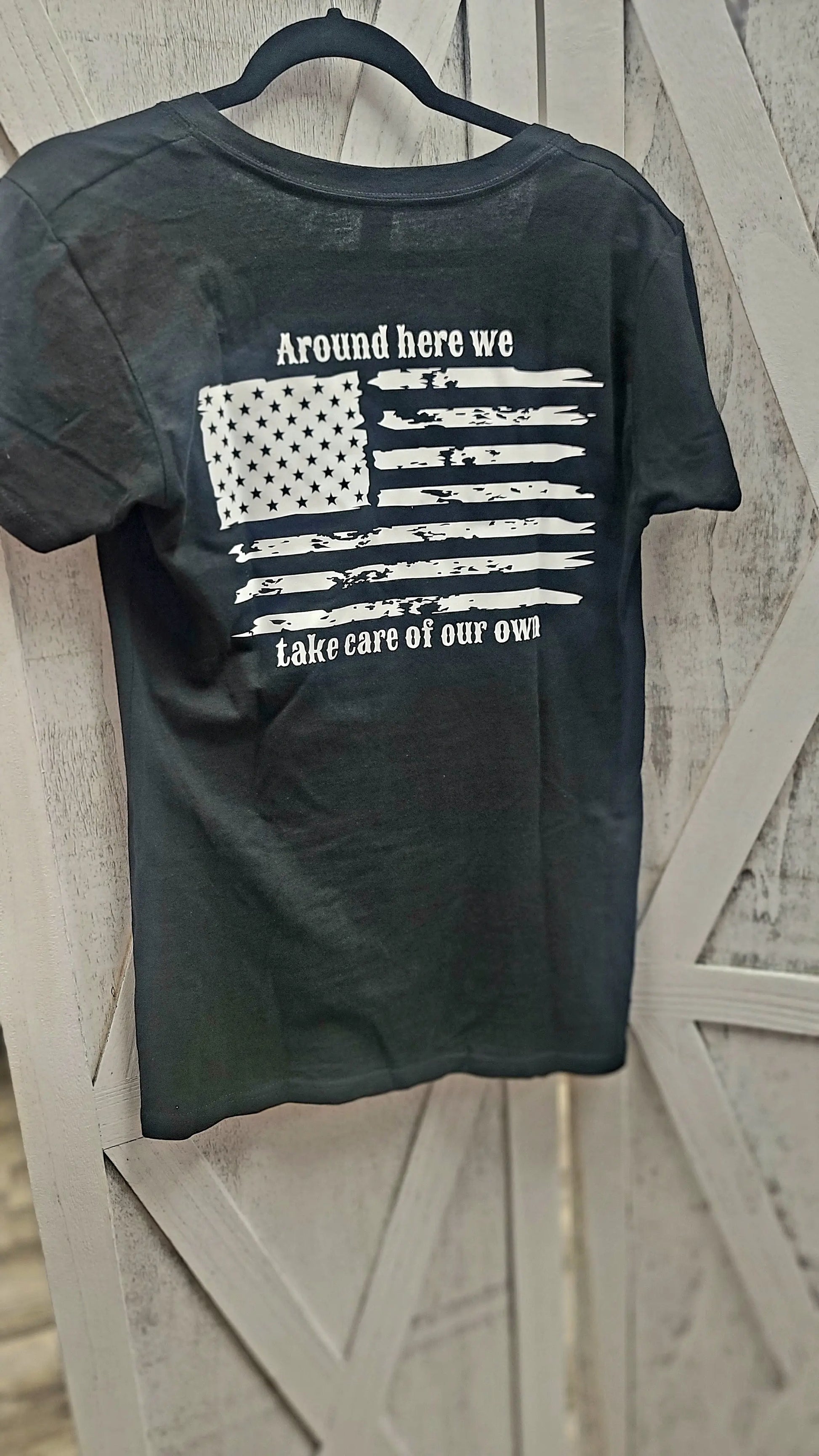 small town custom tee - Scarlett's Riverside Boutique
