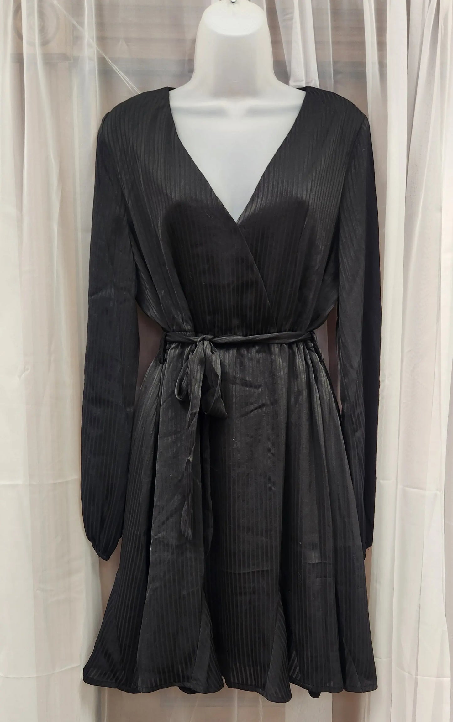 Crystal Wrap Dress - Scarlett's Riverside Boutique