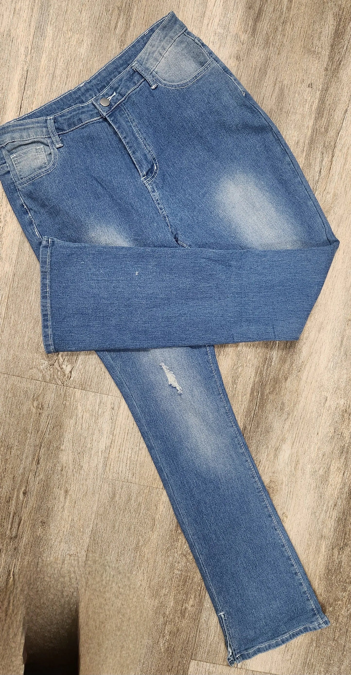 Ainsley Ankle-Slit Jeans - Scarlett's Riverside Boutique