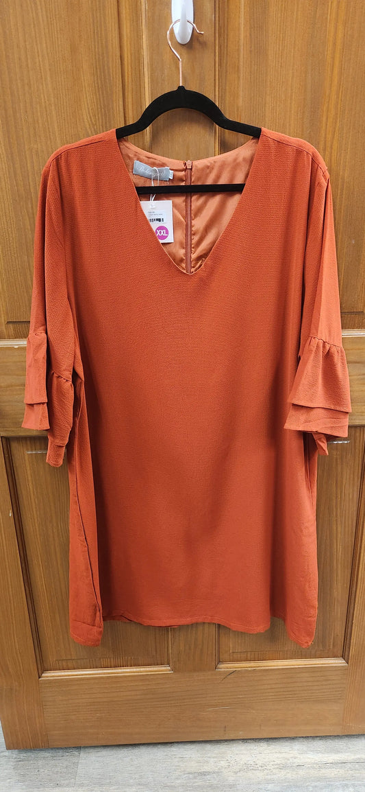 Ginger Ruffle Dress - Scarlett's Riverside Boutique