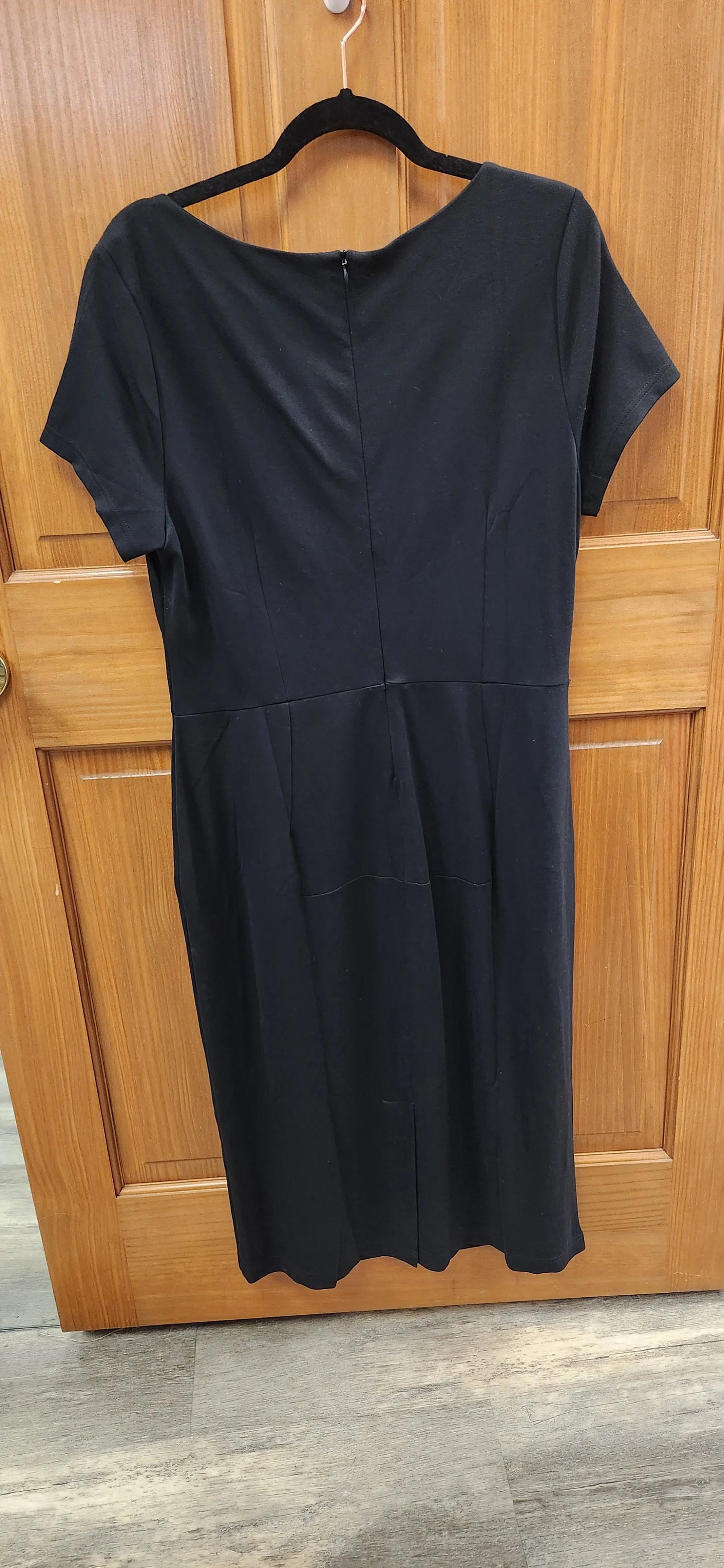 Short Sleeve Black Dress RS 35 - Scarlett's Riverside Boutique