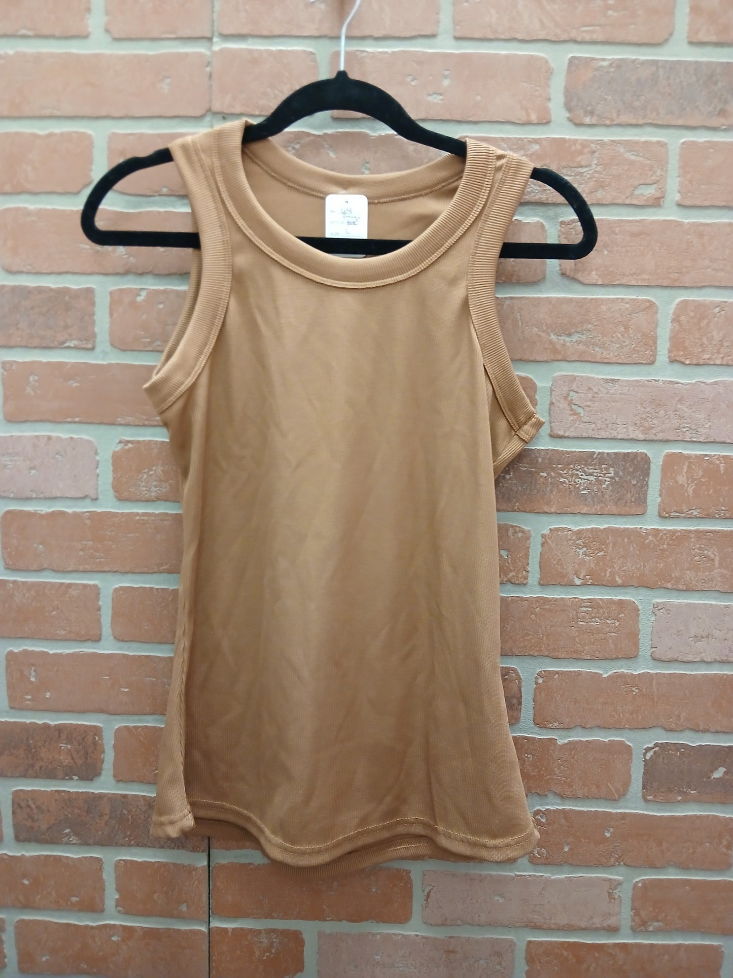 Brown-Orange Tank - Scarlett's Riverside Boutique