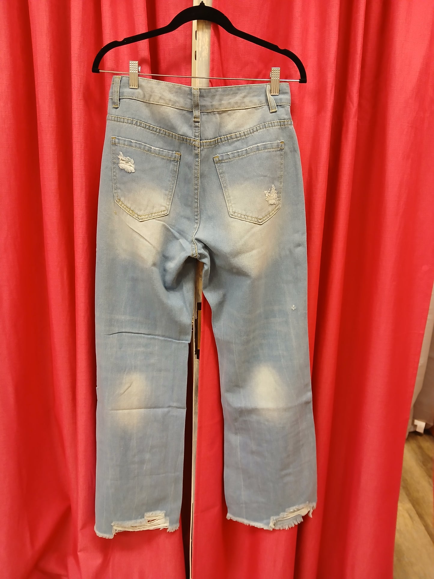 Annie Baggy Distressed Jeans - Scarlett's Riverside Boutique