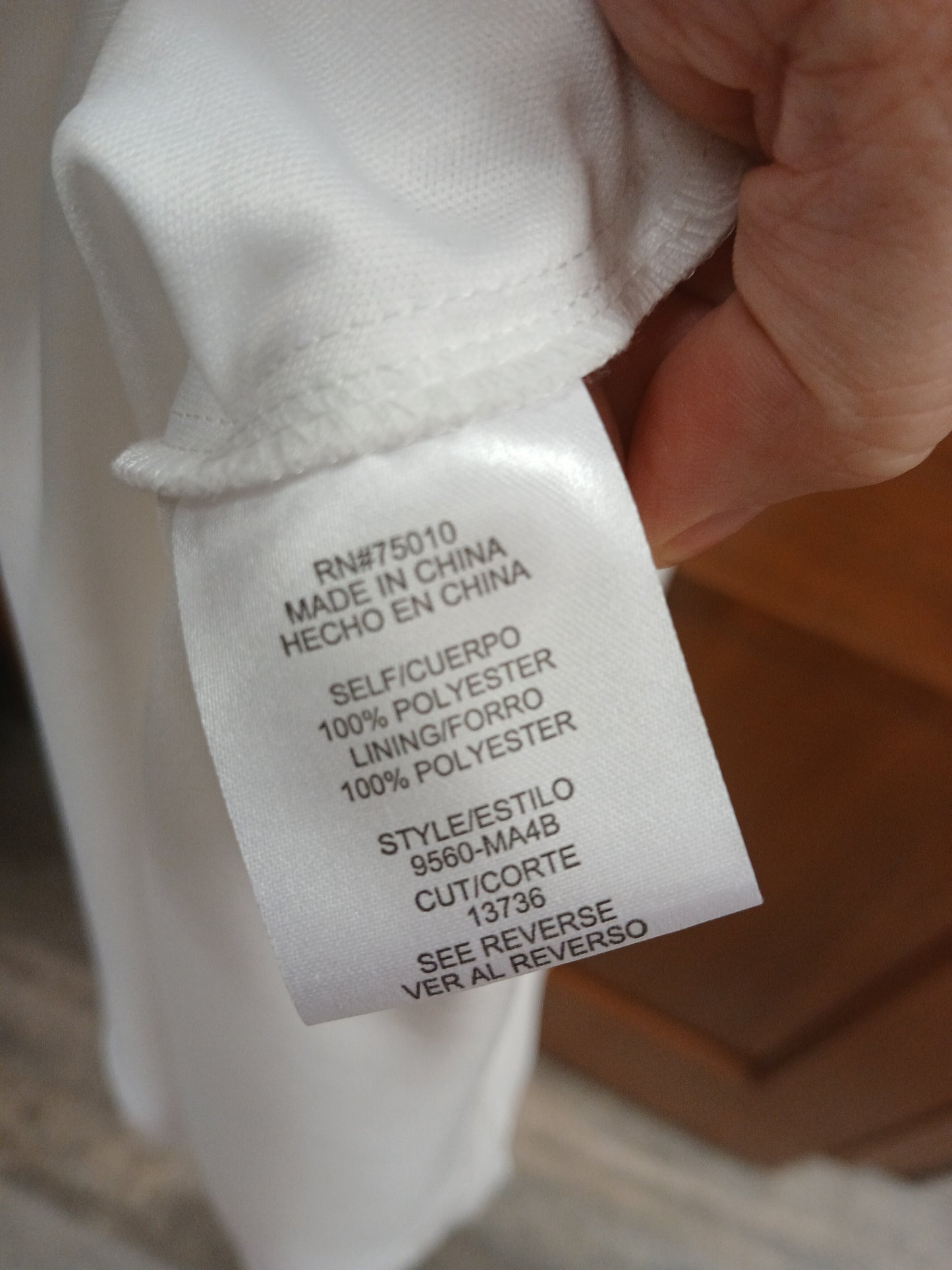 City Triangle White Spaghetti Strap Dress w/ Lace Back size 9 - Scarlett's Riverside Boutique