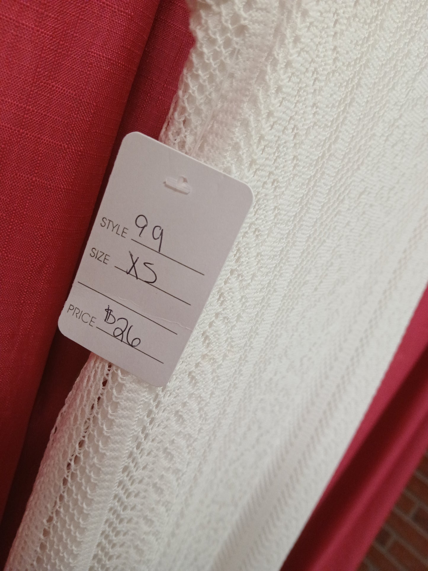 White lace mid high-low dress - Scarlett's Riverside Boutique