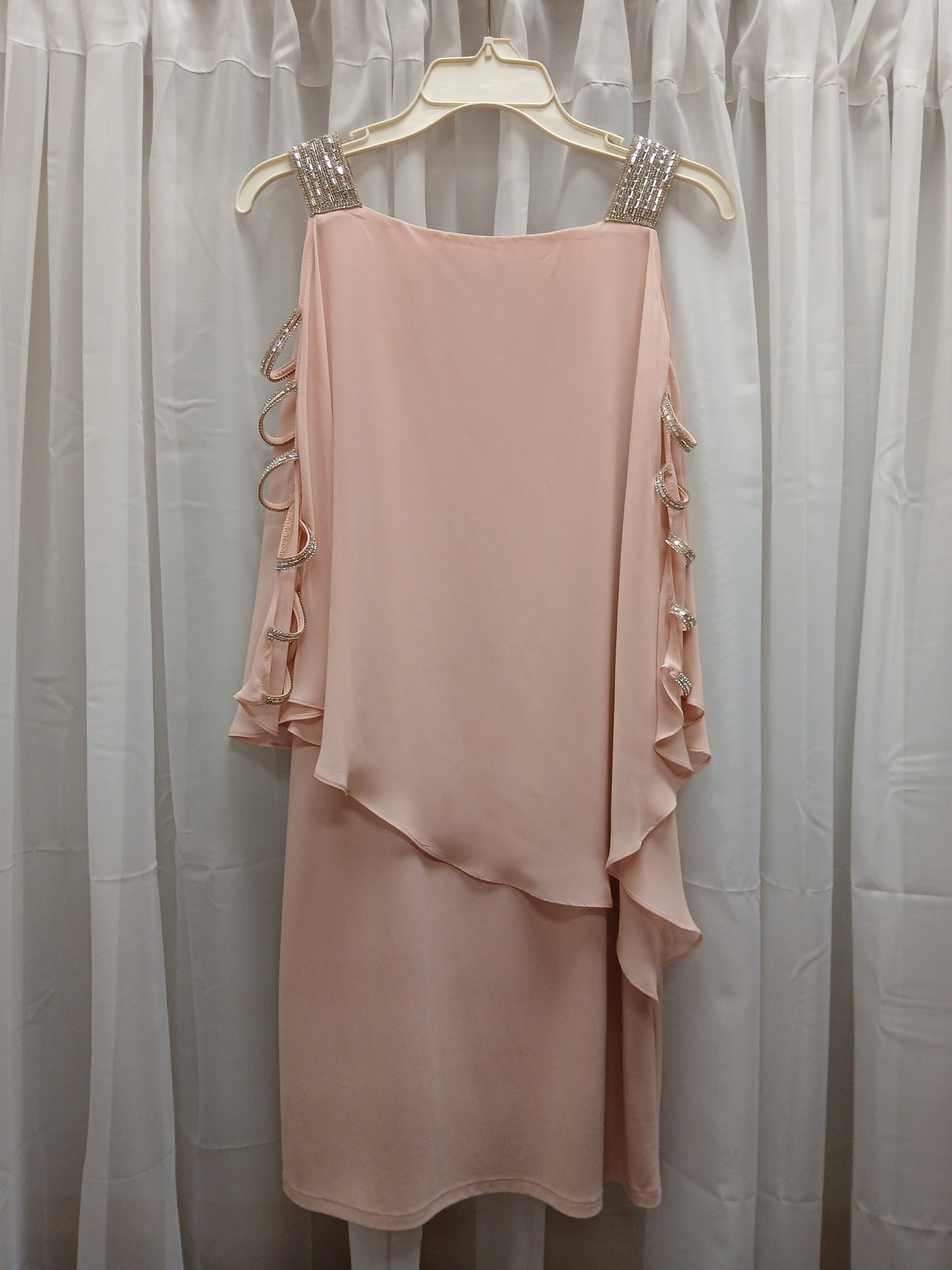 RS 62 Light Pink Glamour Dress - Scarlett's Riverside Boutique