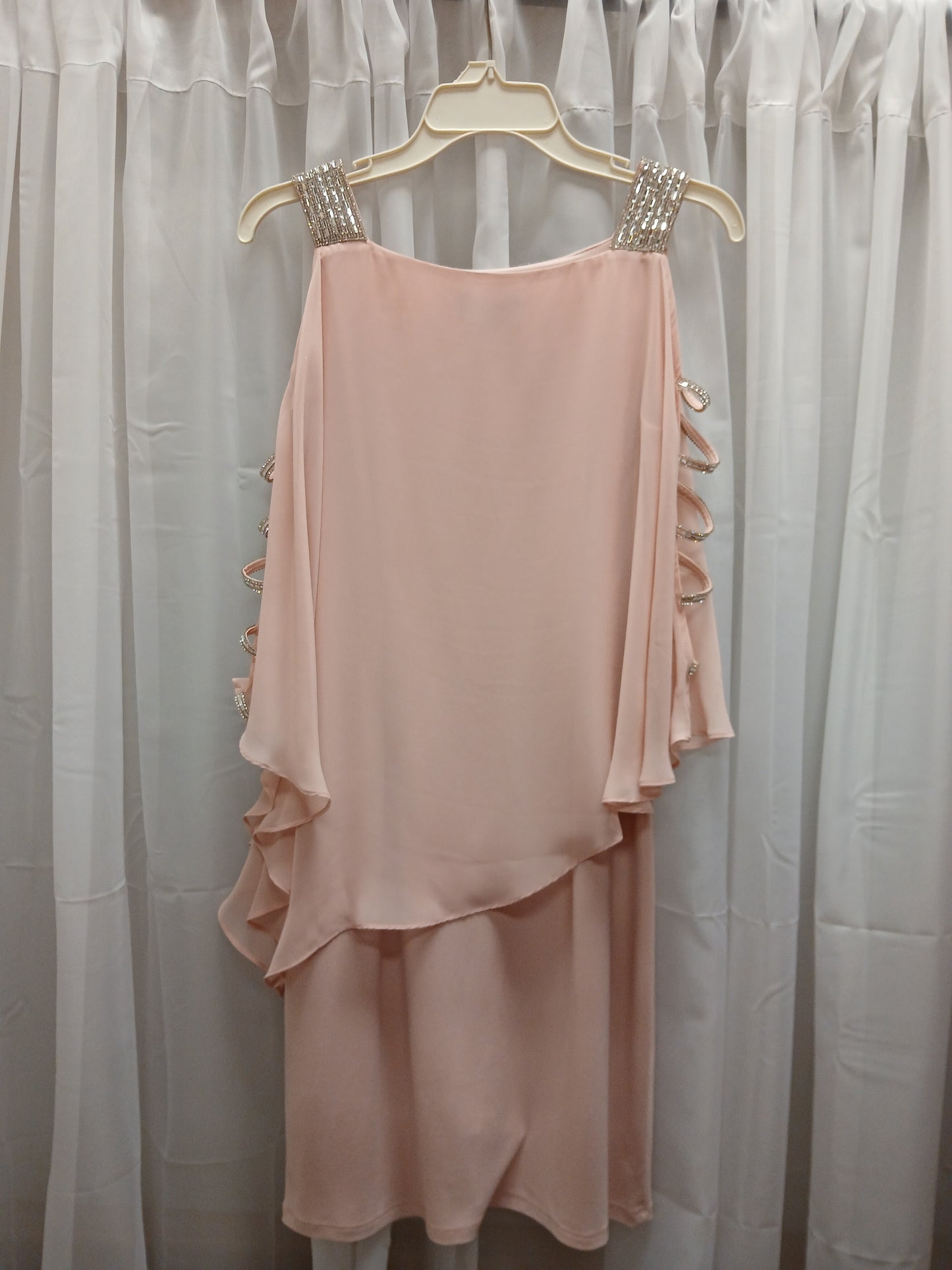 RS 62 Light Pink Glamour Dress - Scarlett's Riverside Boutique