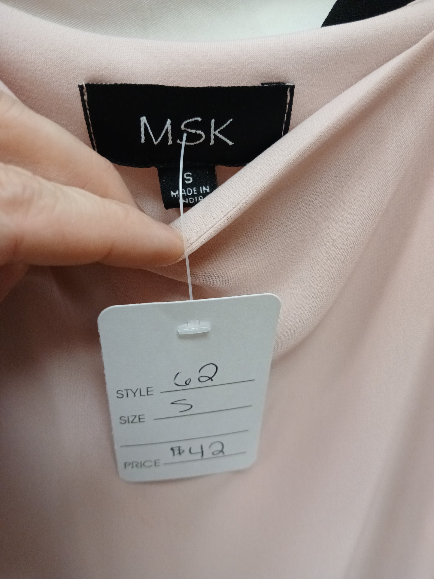 RS 62 Light Pink Glamour Dress - Scarlett's Riverside Boutique