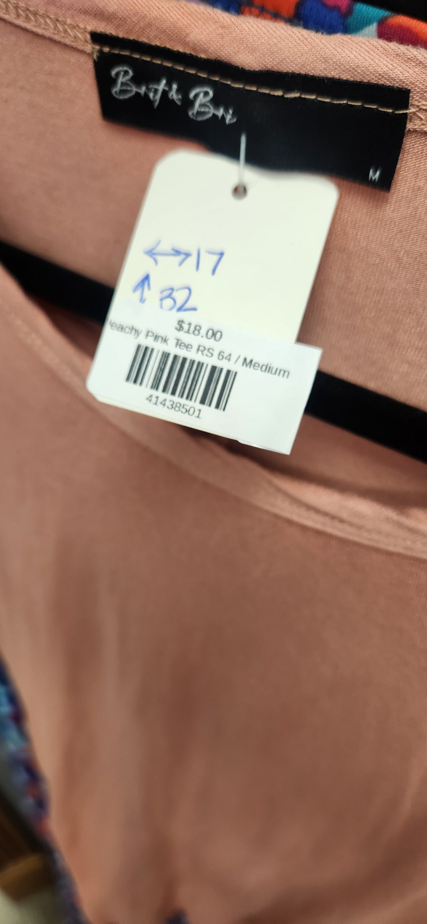 Peachy Pink Legging Tee. Size M. RS 64 - Scarlett's Riverside Boutique