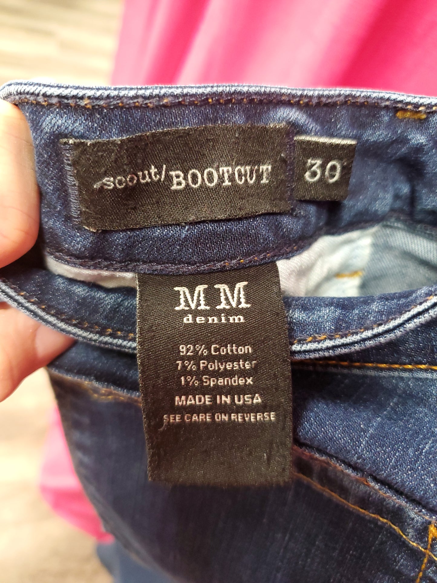 MM Denim Scout Bootcut Blue Jeans. Size 30. RS 80. - Scarlett's Riverside Boutique