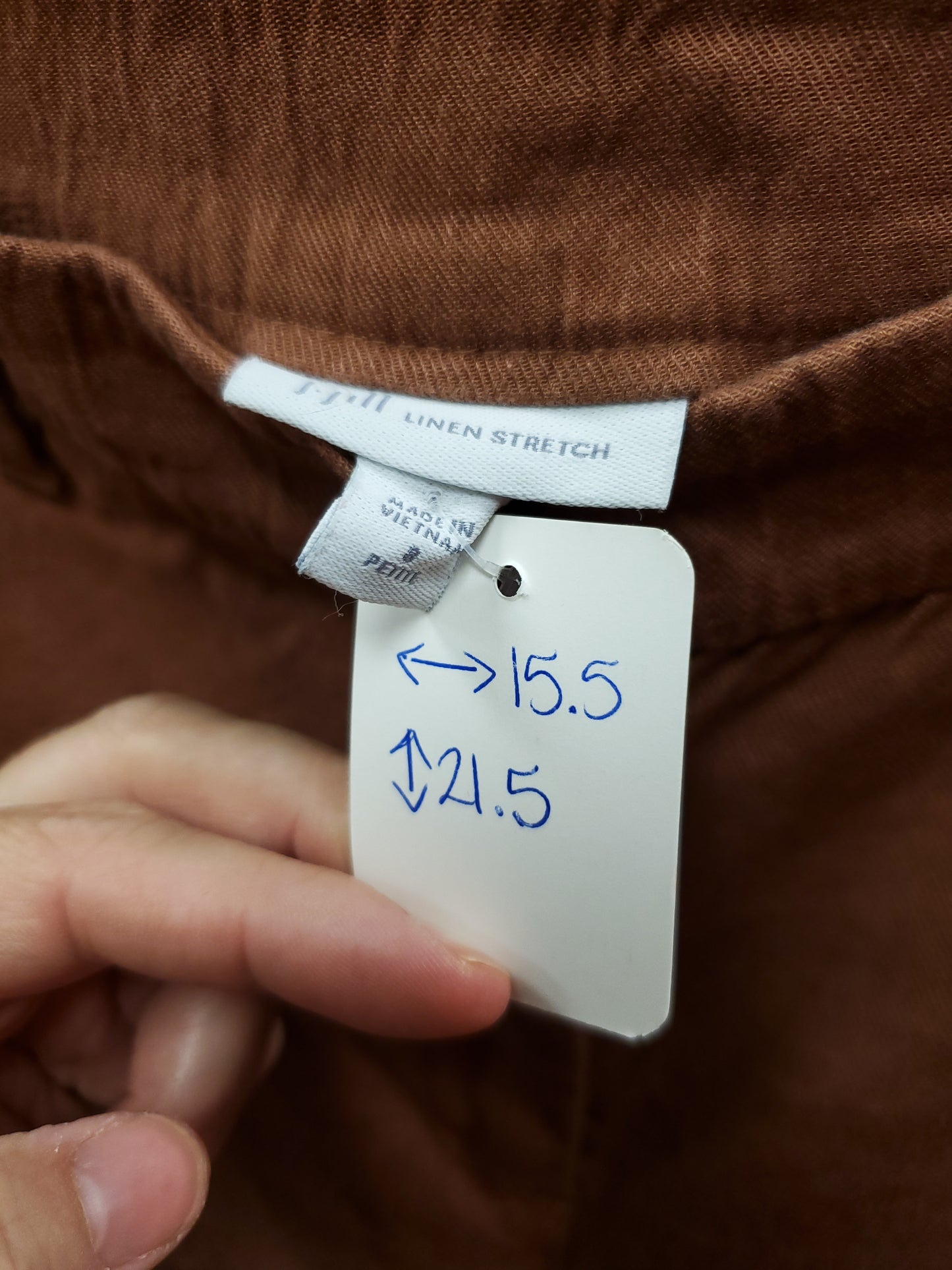 J.Jill Rust Pants. Size 8 Petite. RS 80. - Scarlett's Riverside Boutique
