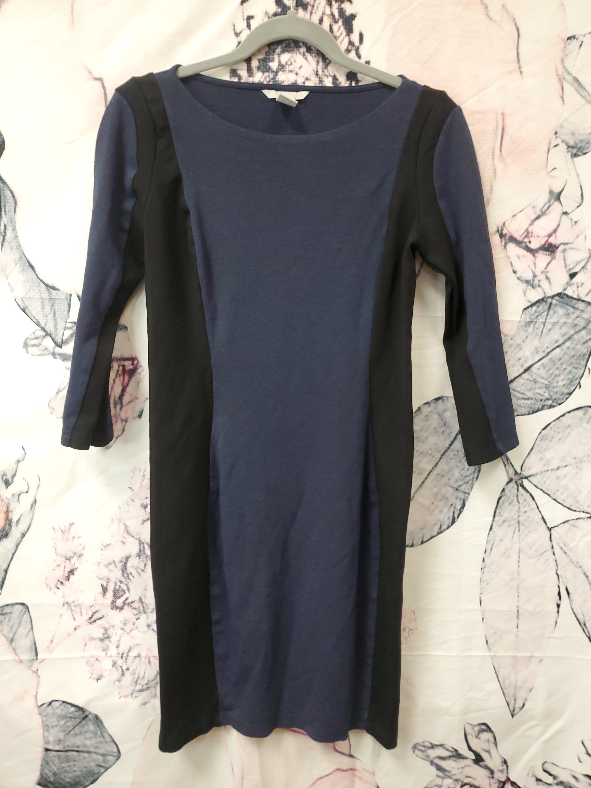 H&M Blue and Black Dress. Size S. RS 80. - Scarlett's Riverside Boutique
