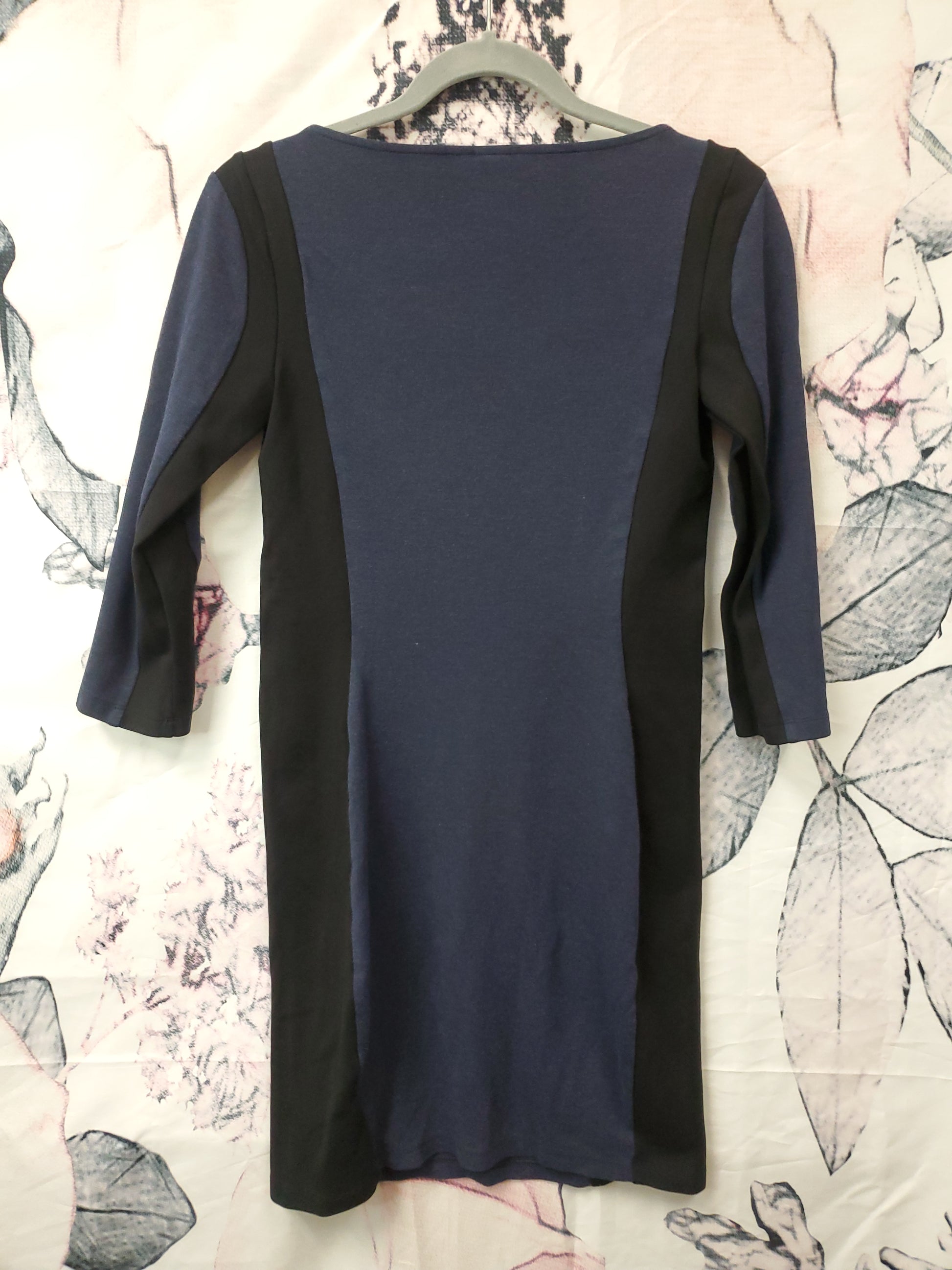 H&M Blue and Black Dress. Size S. RS 80. - Scarlett's Riverside Boutique