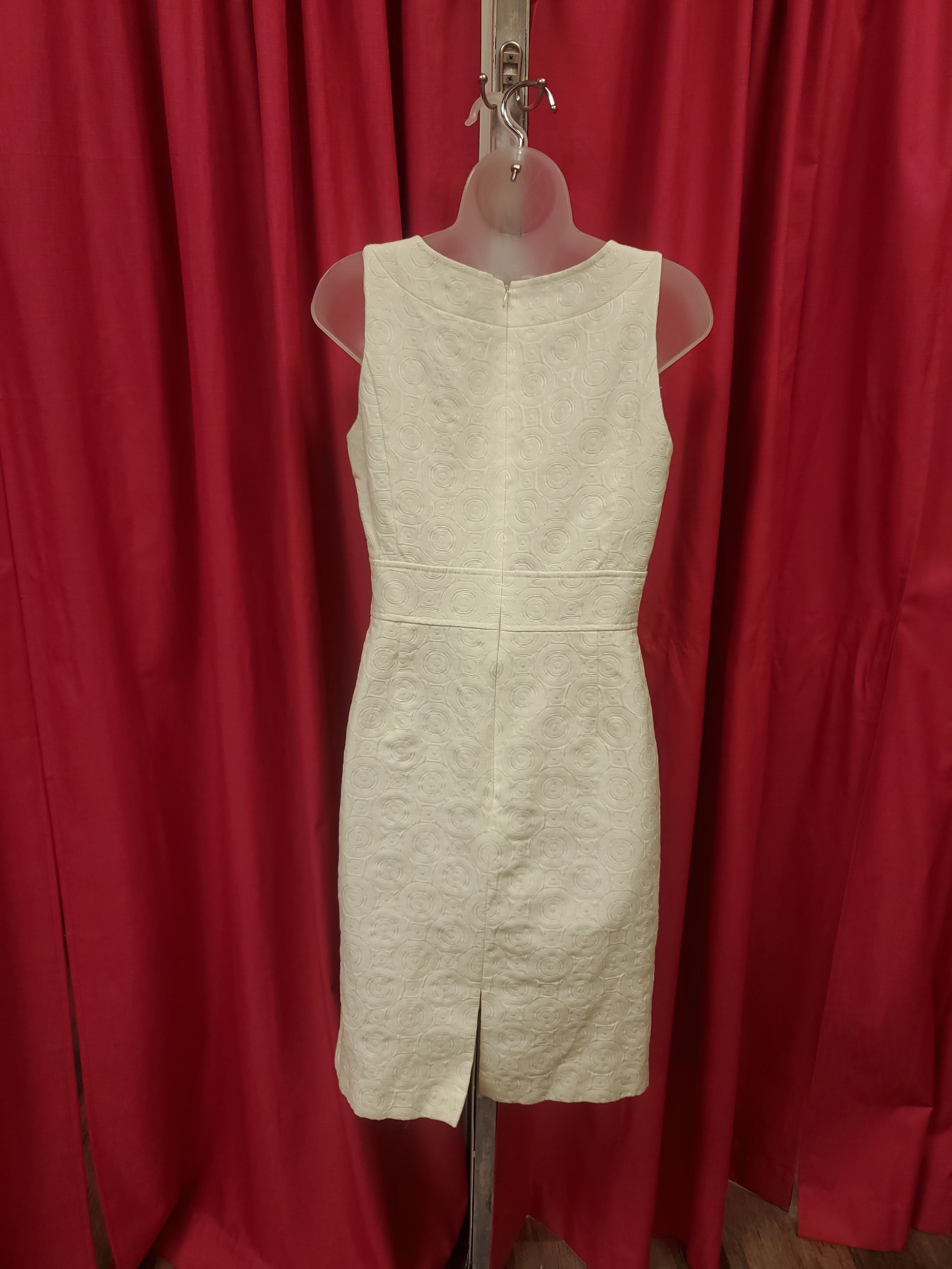 Antonio Melani white dress, size 6. - Scarlett's Riverside Boutique