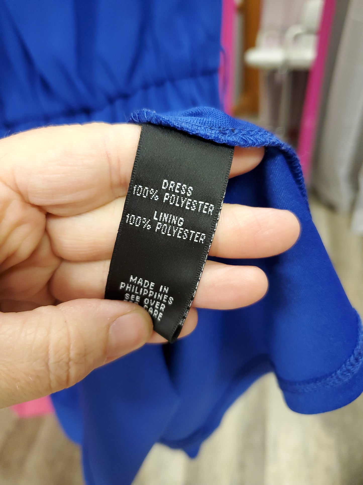 AB Studio. Blue Dress. Size S. RS 73. - Scarlett's Riverside Boutique