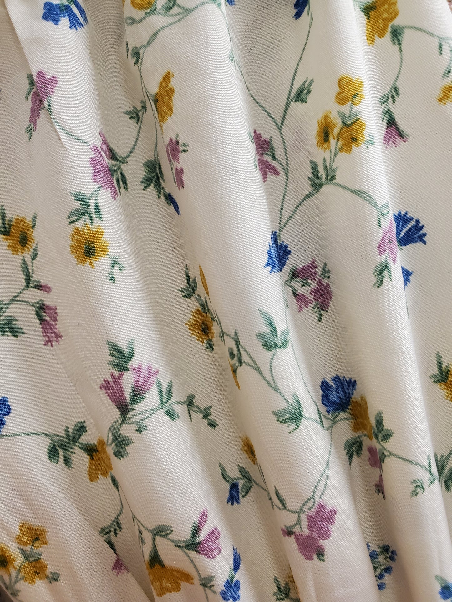 Edit By Nine. White Floral Dress. Size M. - Scarlett's Riverside Boutique