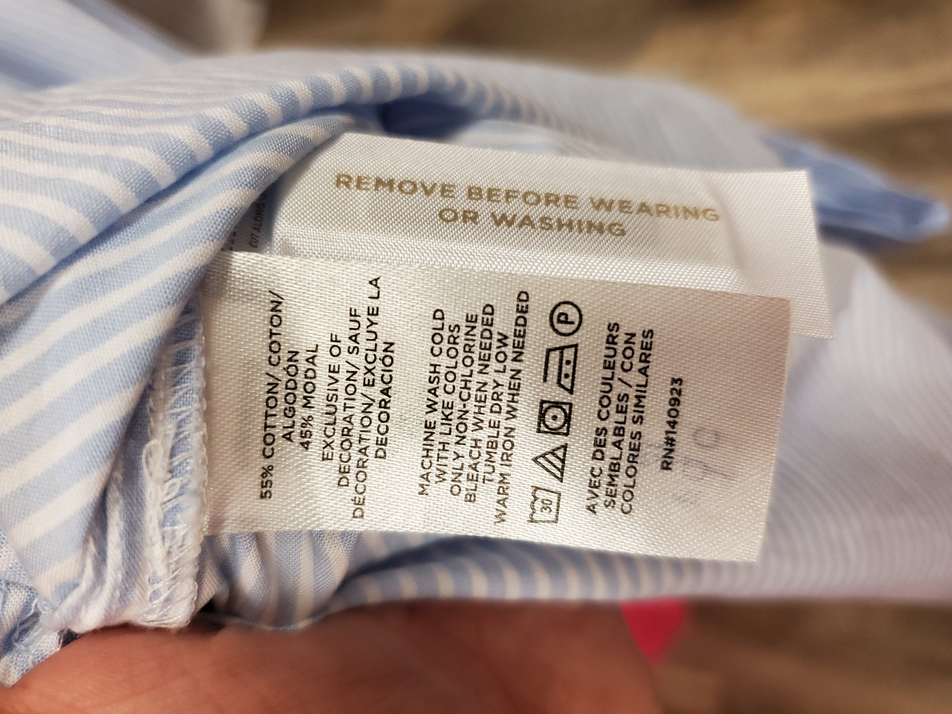 Loft. Blue and White Striped Dress. - Scarlett's Riverside Boutique