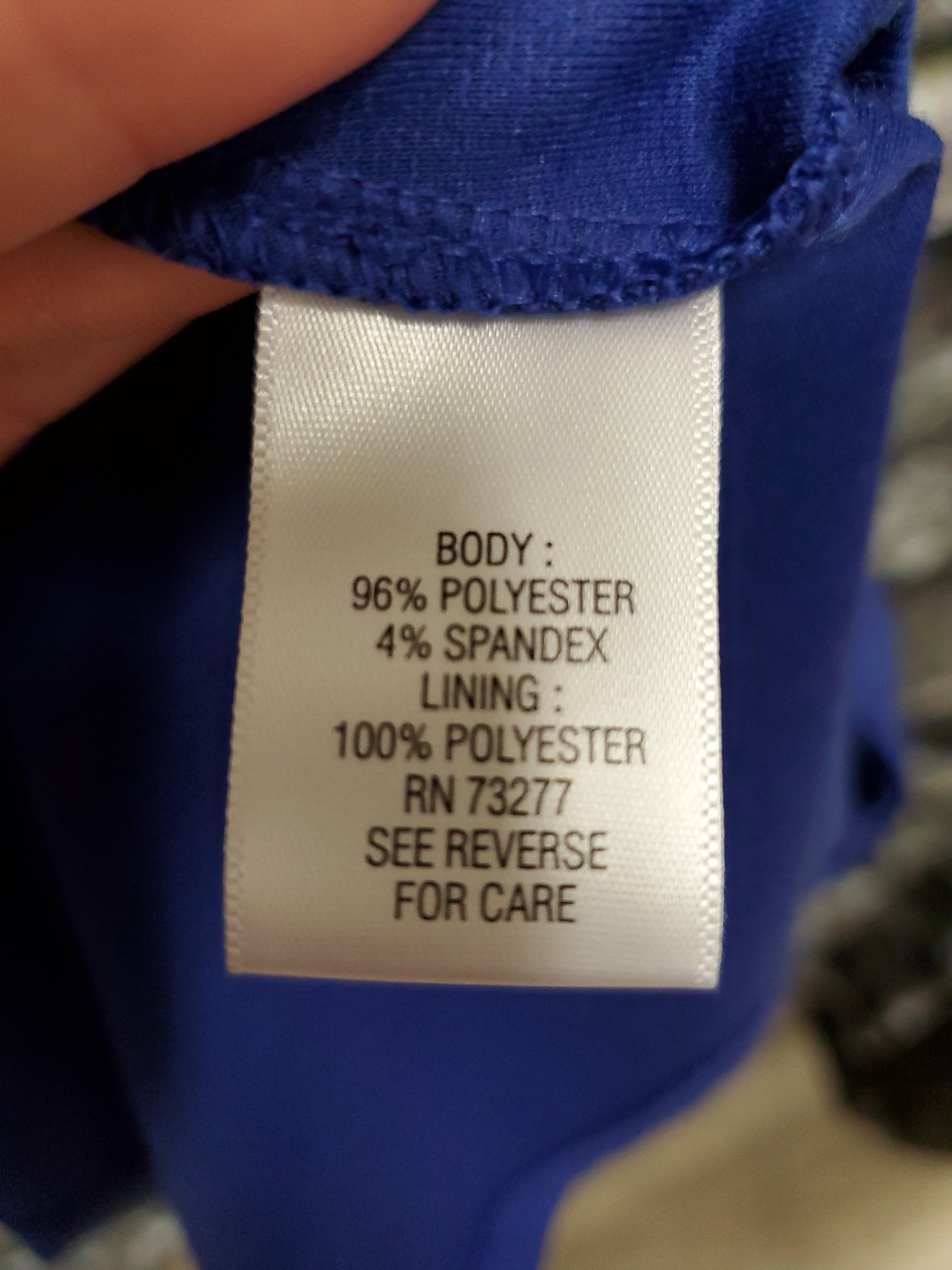 Elle. Royal Blue Dress. Size 6. RS 73. - Scarlett's Riverside Boutique