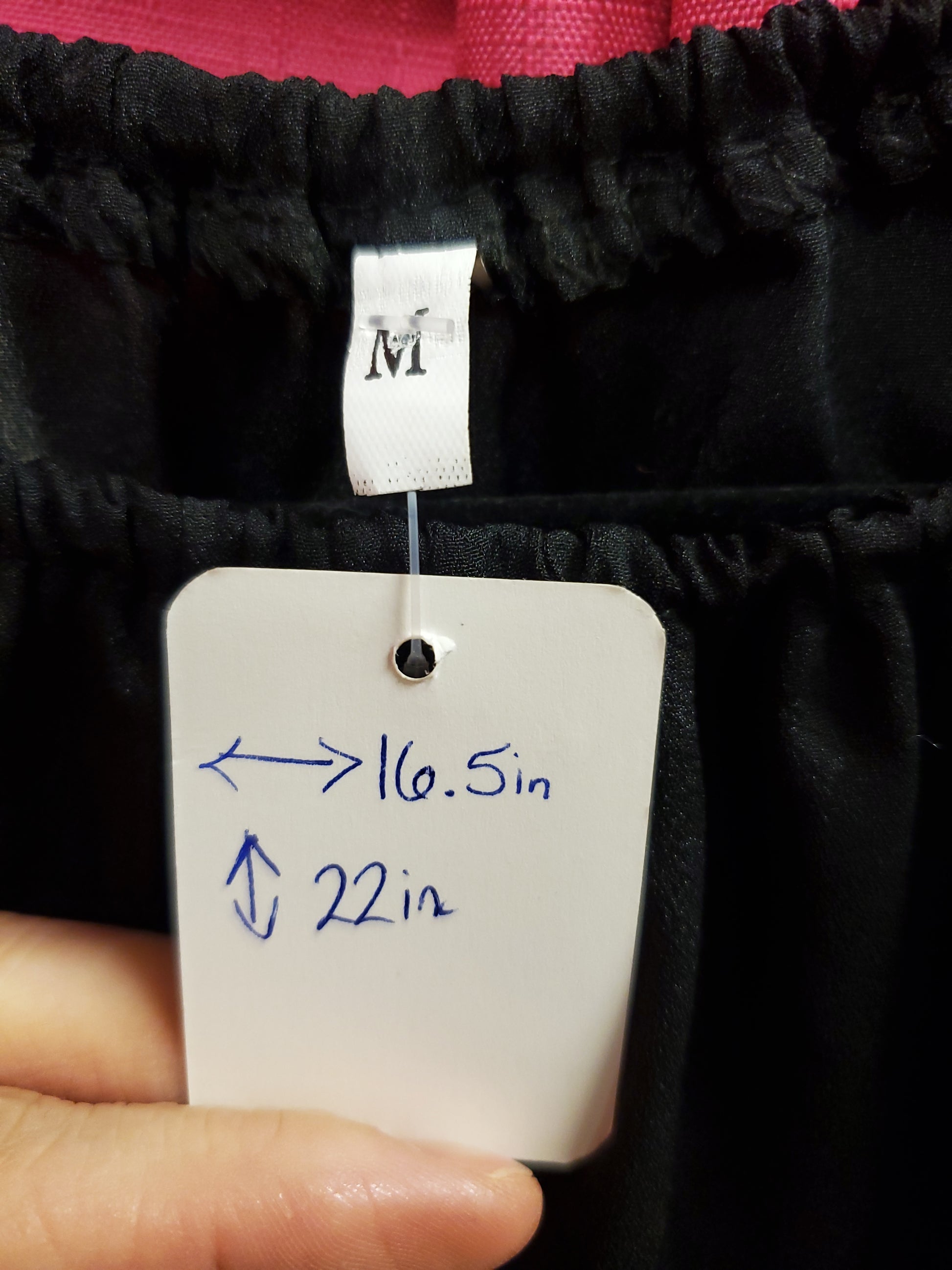 Black Balloon Sleeve Blouse. Size M. RS 99 - Scarlett's Riverside Boutique