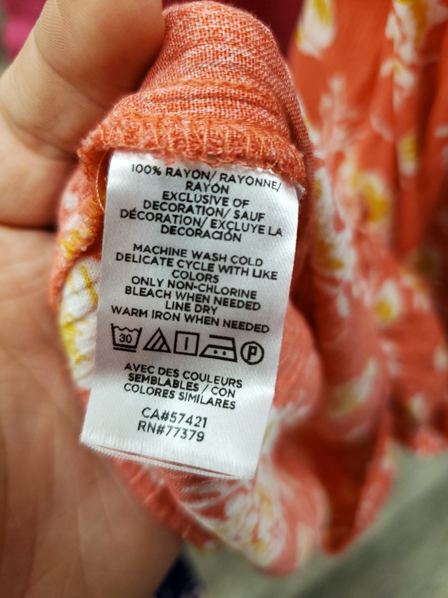 Loft Beach. Pink Floral Wrap. Size S. RS 29 - Scarlett's Riverside Boutique