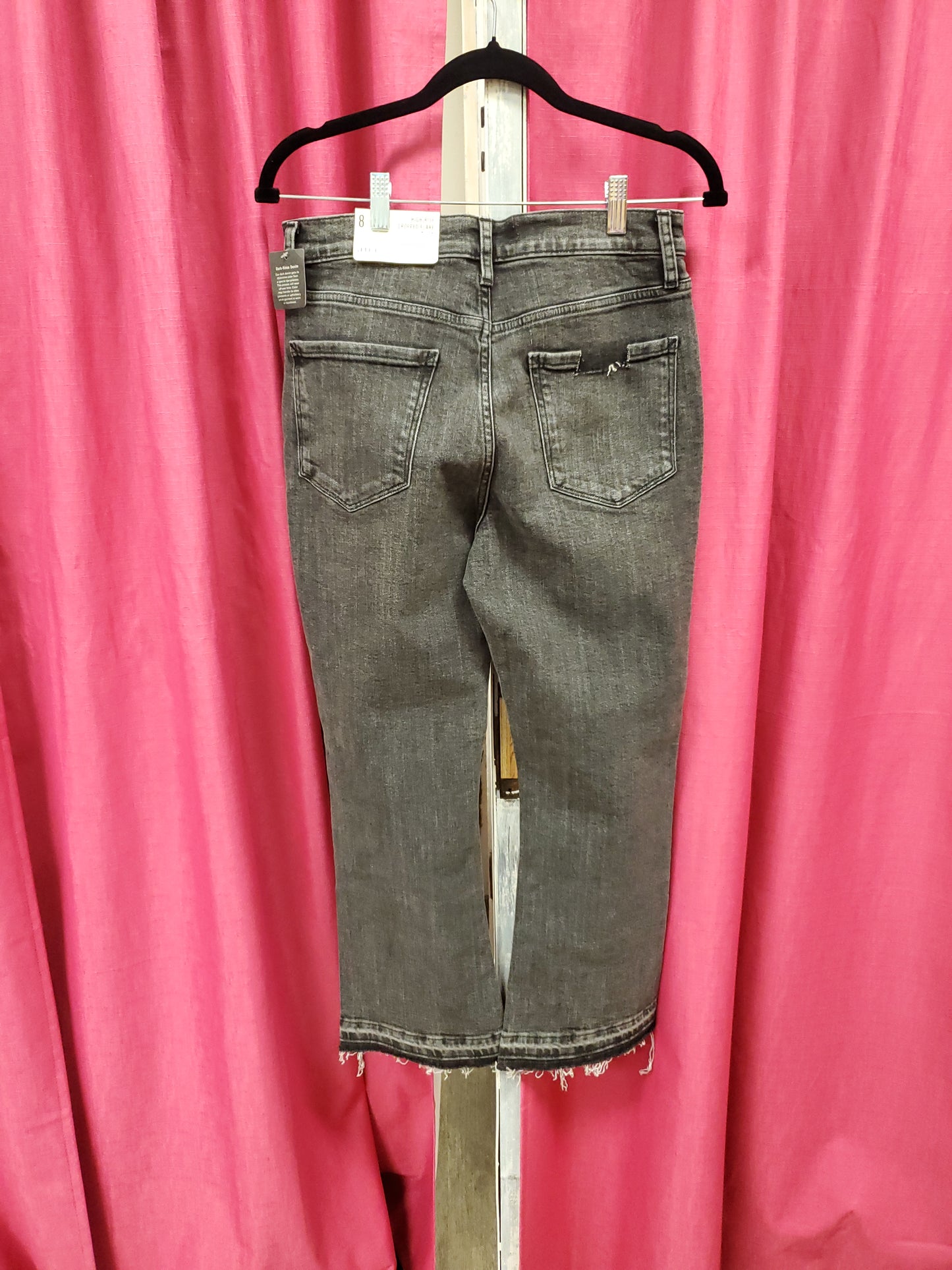 A.N.A High Rise Cropped Flare. Black Jeans. Size 8. RS 6 - Scarlett's Riverside Boutique