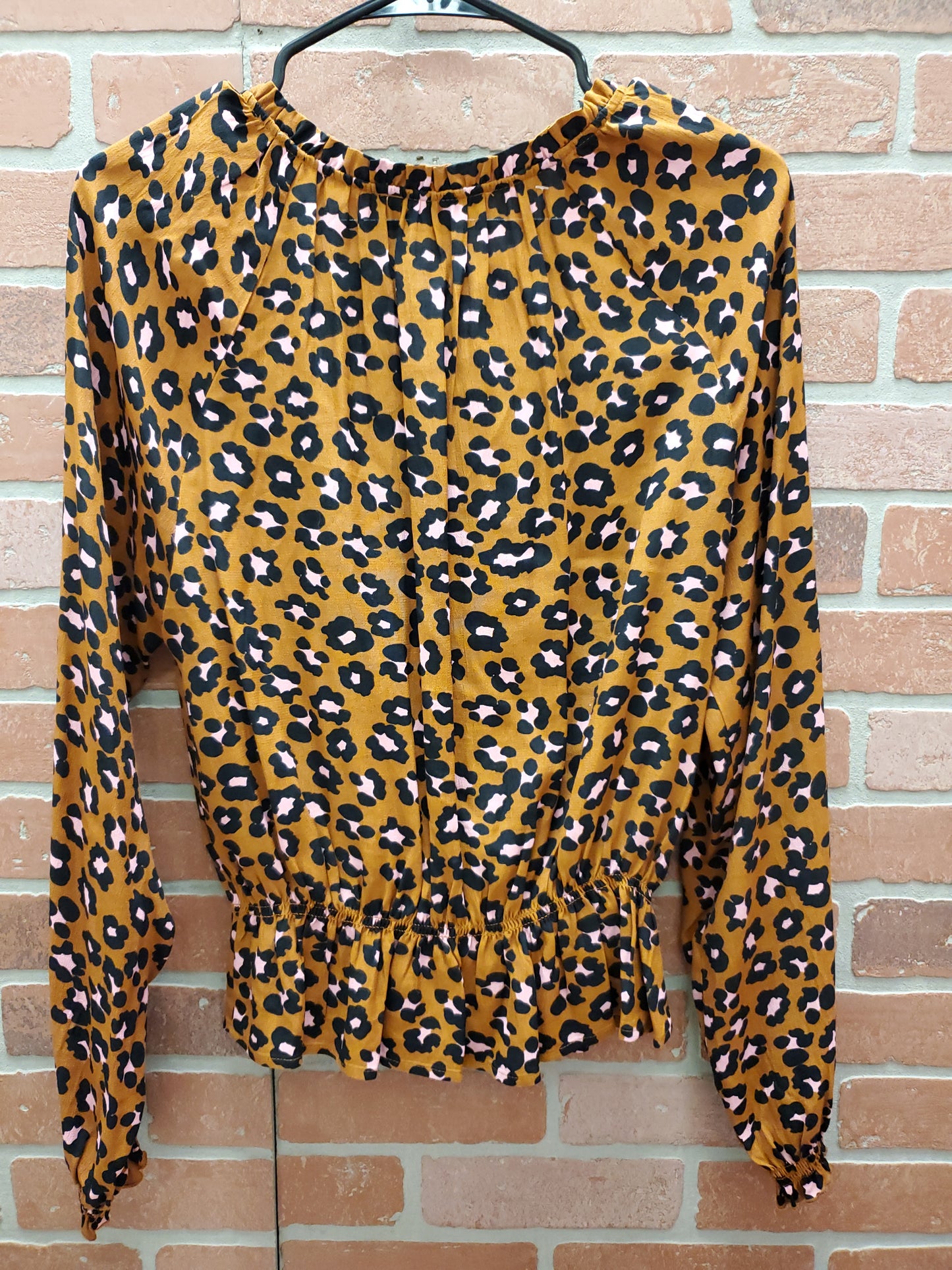 Sanctuary Animal Print Blouse. Size S. RS 81 - Scarlett's Riverside Boutique