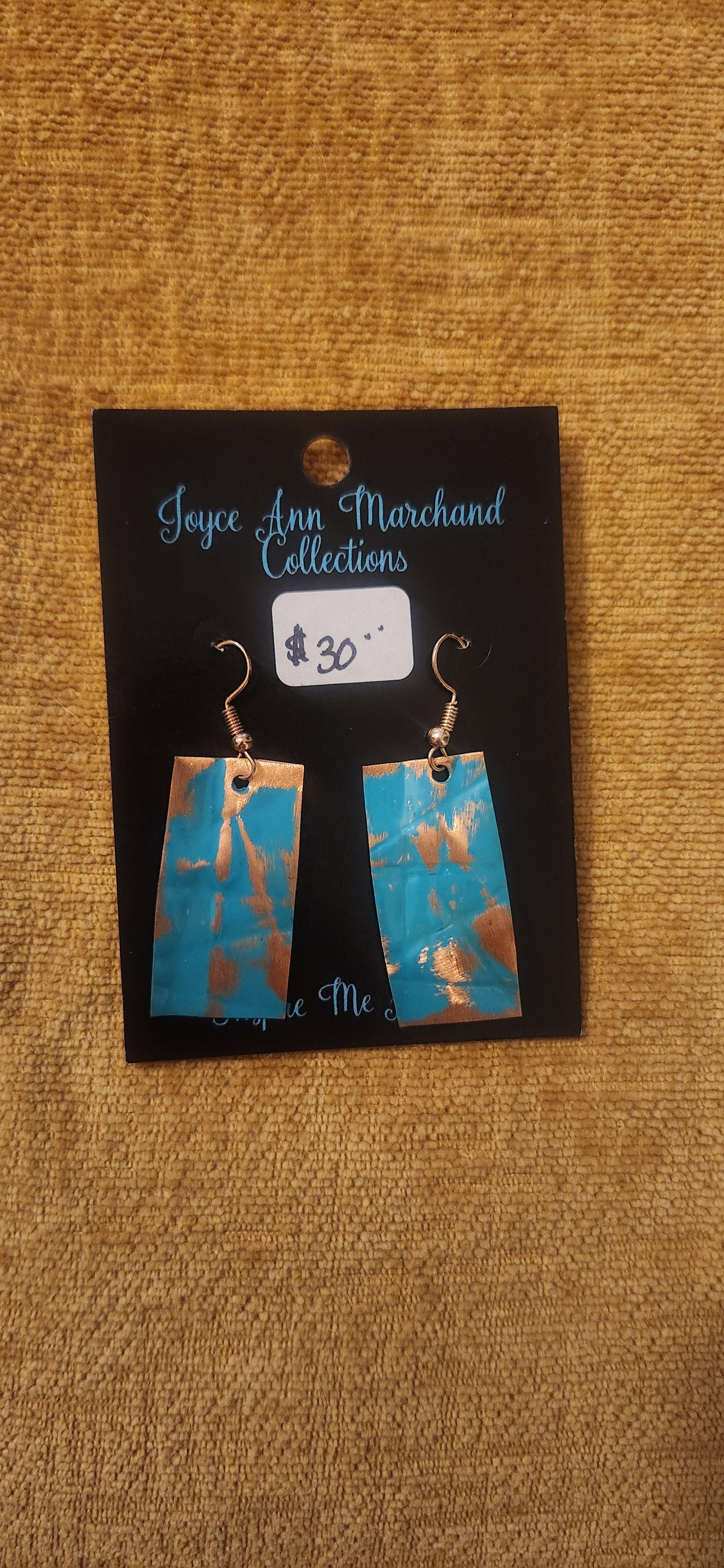 IMA #4 Jade Rectangle Earrings - Scarlett's Riverside Boutique