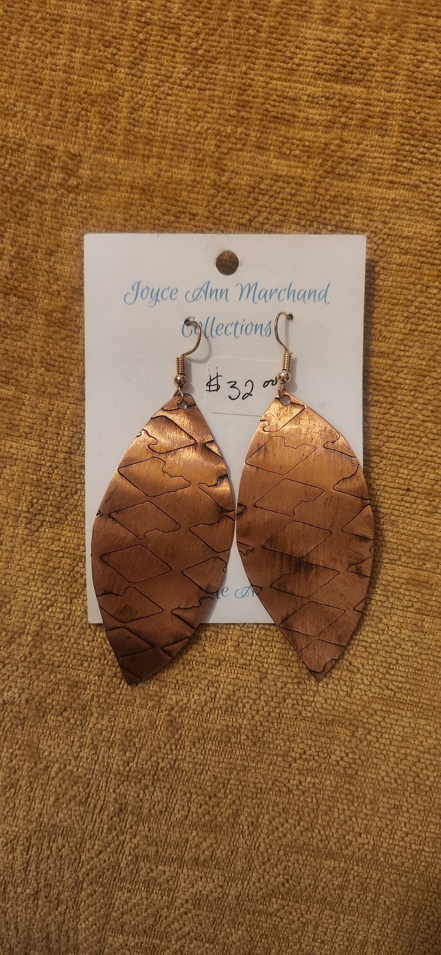 IMA #1 Minnow Lg. Earrings - Scarlett's Riverside Boutique