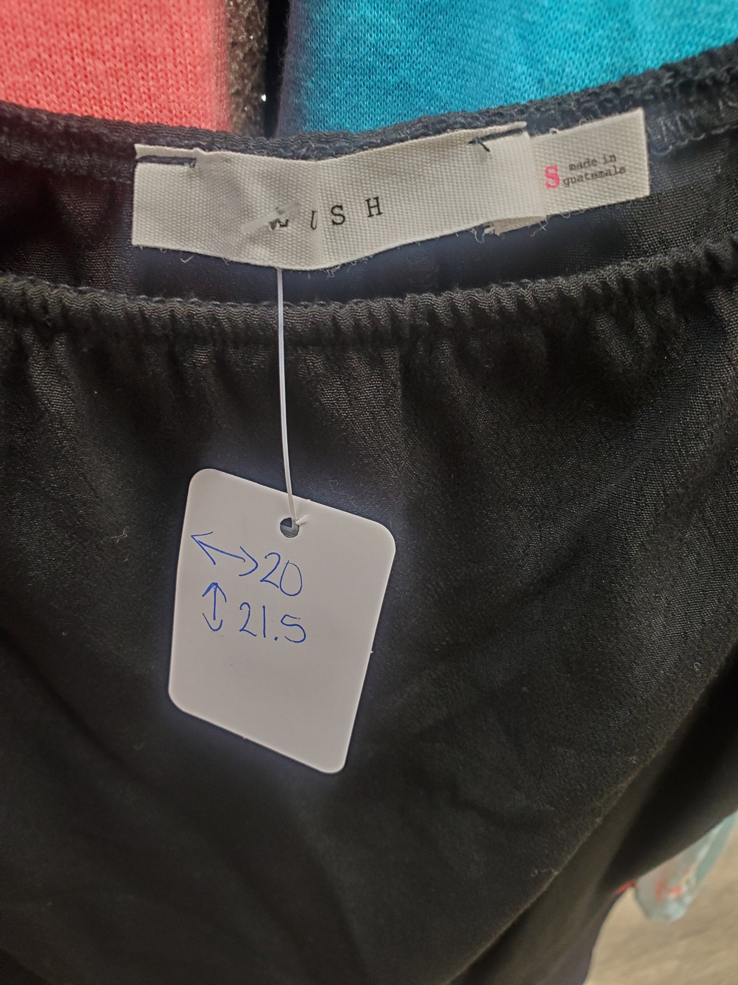 Lush Black Crop Top. Size S. RS 81 - Scarlett's Riverside Boutique