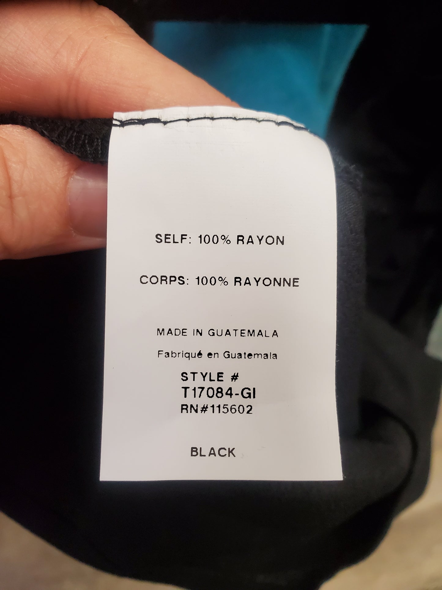 Lush Black Crop Top. Size S. RS 81 - Scarlett's Riverside Boutique