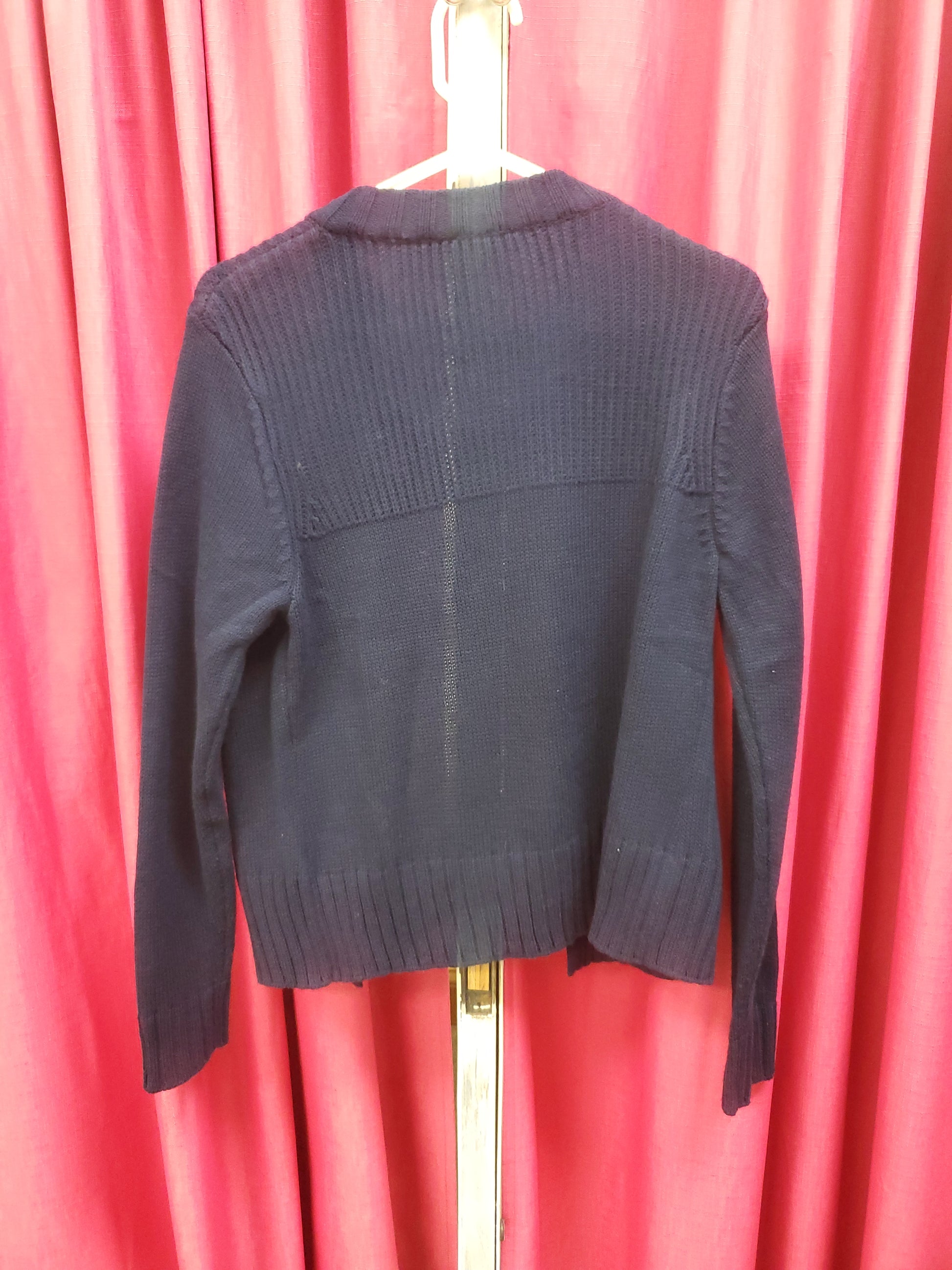 Venus Navy Sweater. Size M. RS 11 - Scarlett's Riverside Boutique