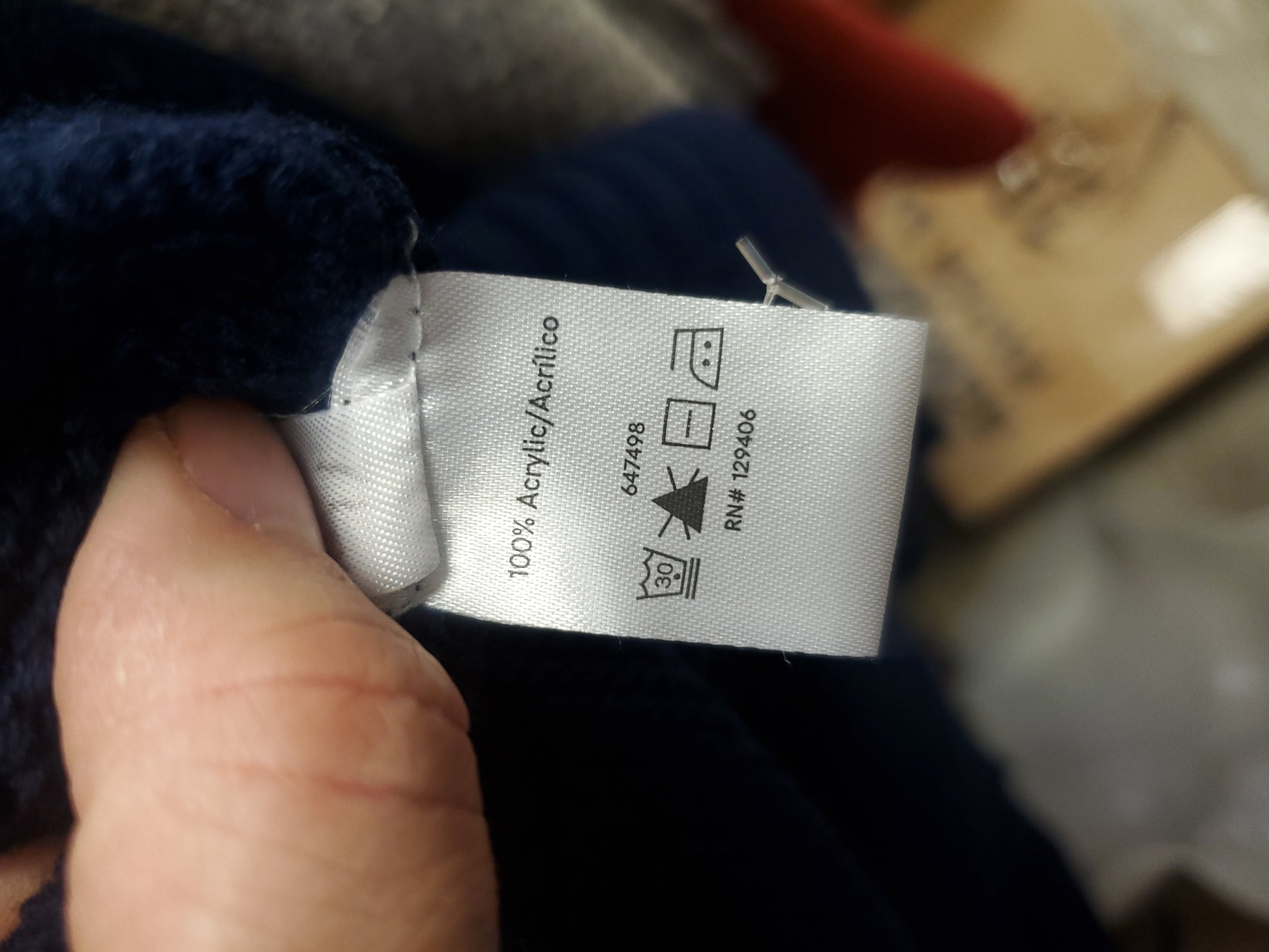Venus Navy Sweater. Size M. RS 11 - Scarlett's Riverside Boutique