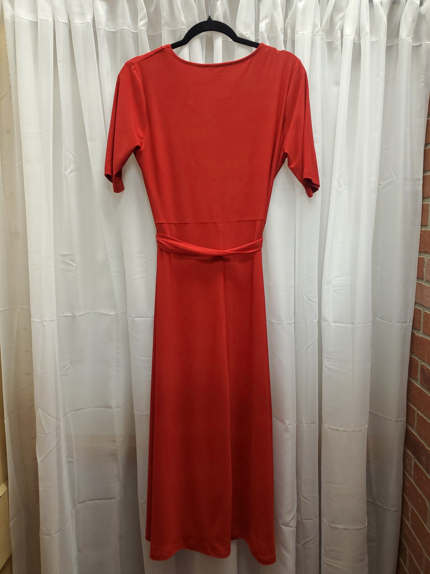 Chaus New York Red Midi Dress. Size M. RS 87 - Scarlett's Riverside Boutique