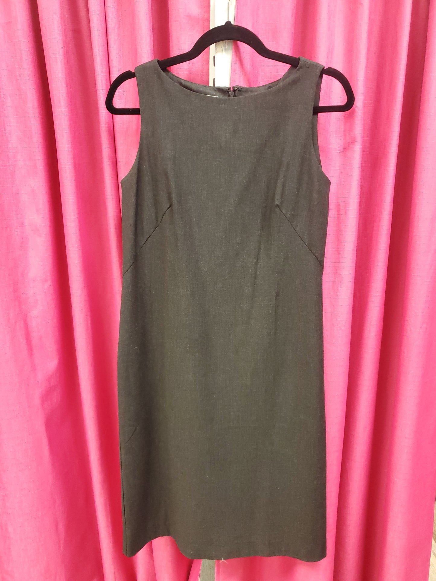 Studio by London Times Charcoal Dress. Size 6. RS 99. - Scarlett's Riverside Boutique