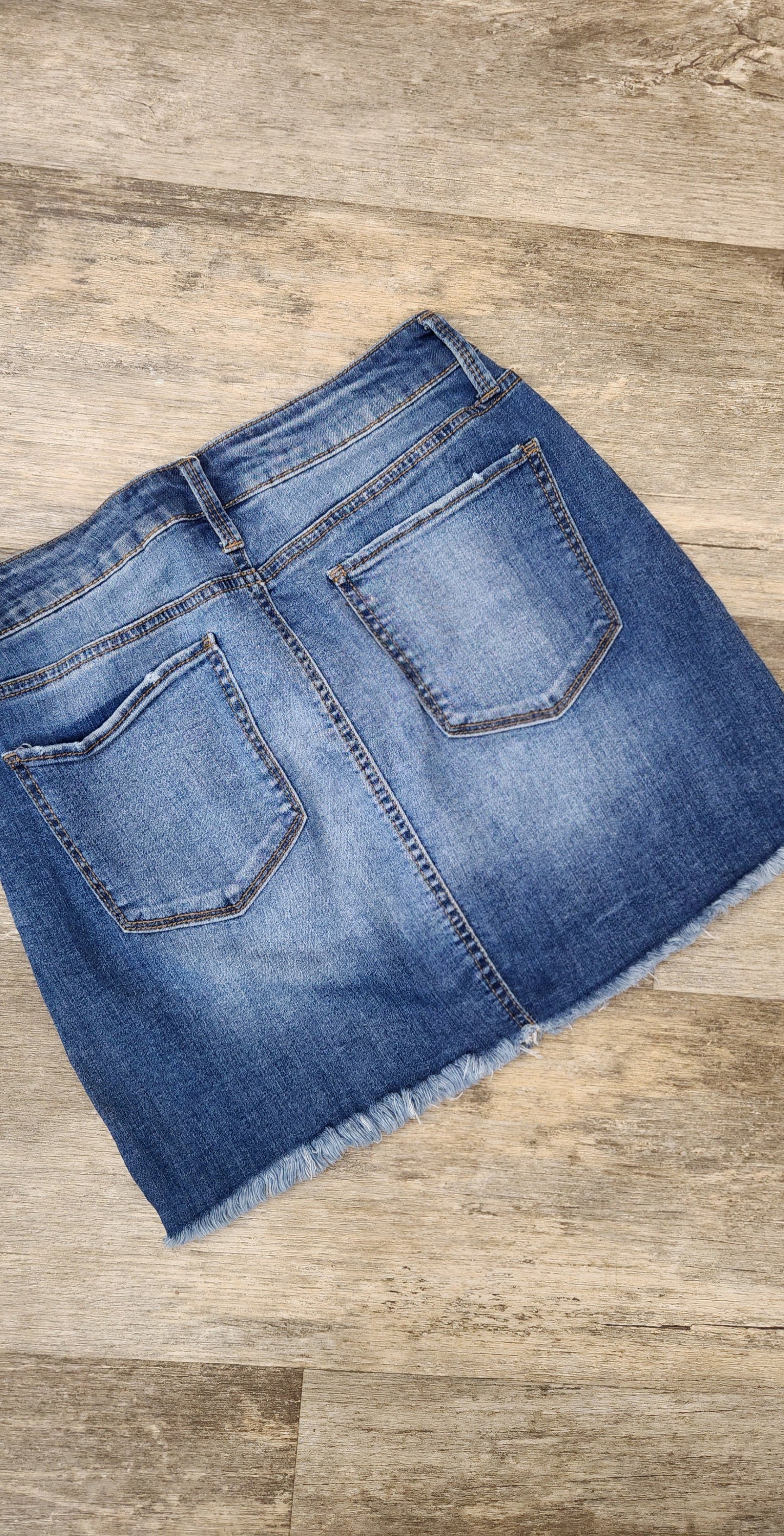 Mudd Jean Skirt RS 44 Size 9 - Scarlett's Riverside Boutique