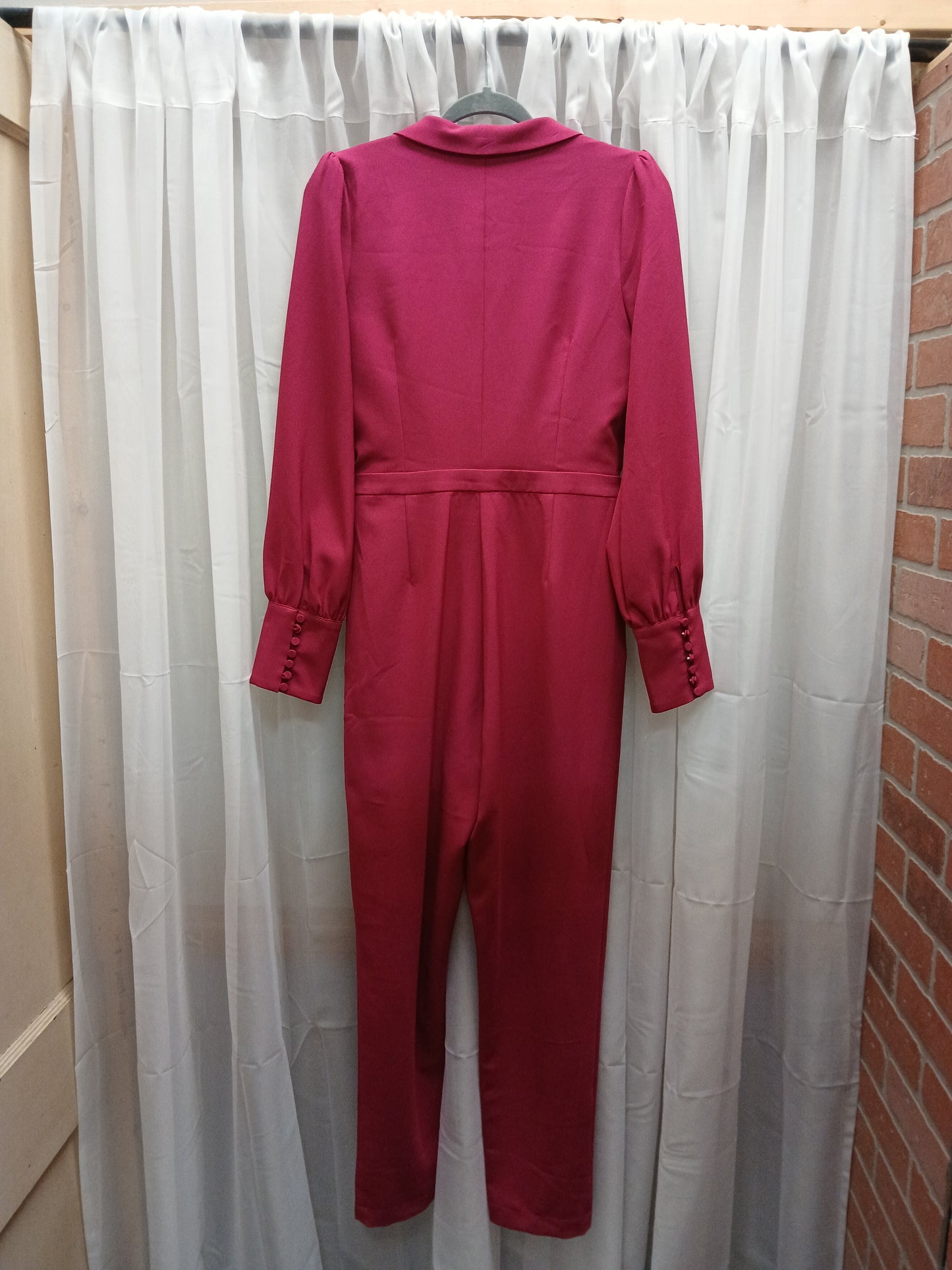 Adelyn Rae Fushia Jumpsuit. Size M. RS 87 - Scarlett's Riverside Boutique
