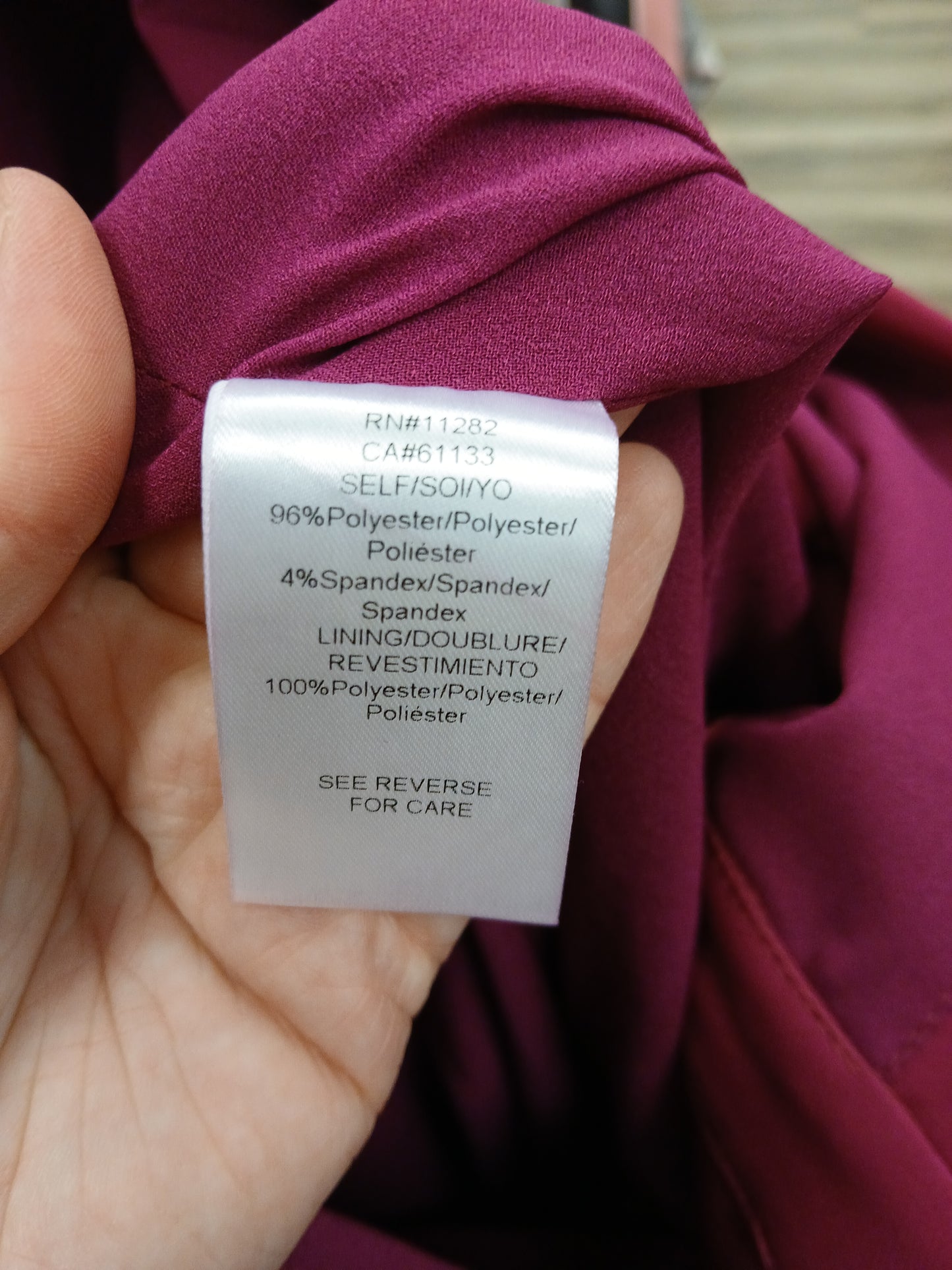 Adelyn Rae Fushia Jumpsuit. Size M. RS 87 - Scarlett's Riverside Boutique