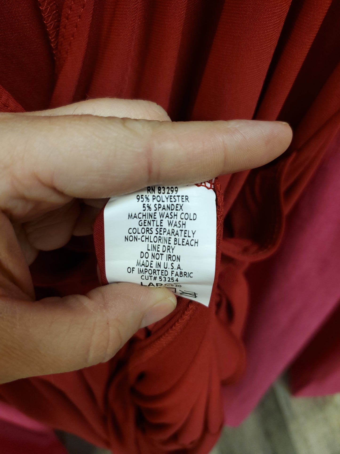 Tiana B Red Dress. Size L. RS 89 - Scarlett's Riverside Boutique