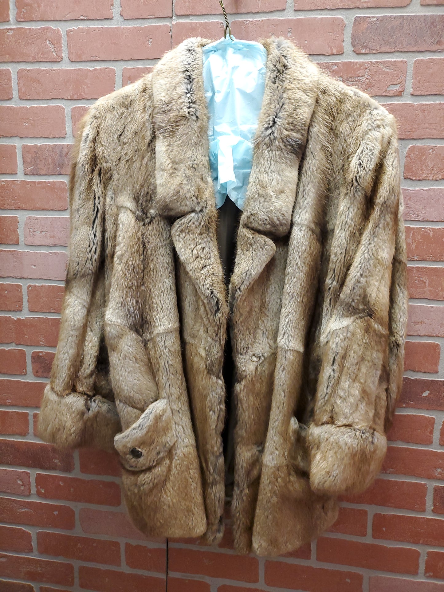 Fur Innovations Coat. Size M/L. RS 88. - Scarlett's Riverside Boutique