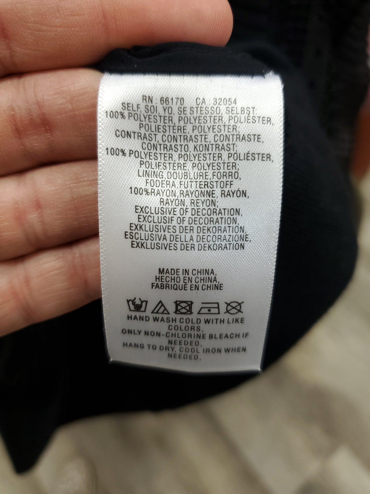 Daniel Rainn Black Lace Blouse. Size S. RS 81 - Scarlett's Riverside Boutique