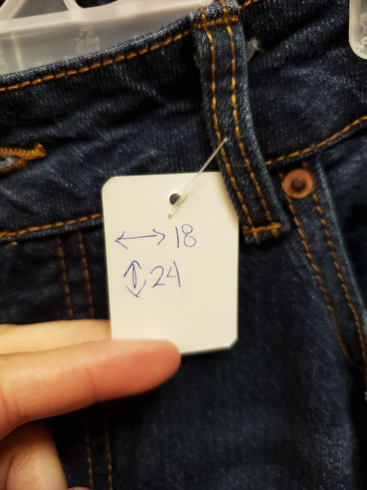 Time and Tru High Rise Blue Jeans. Size 18. RS 88 - Scarlett's Riverside Boutique