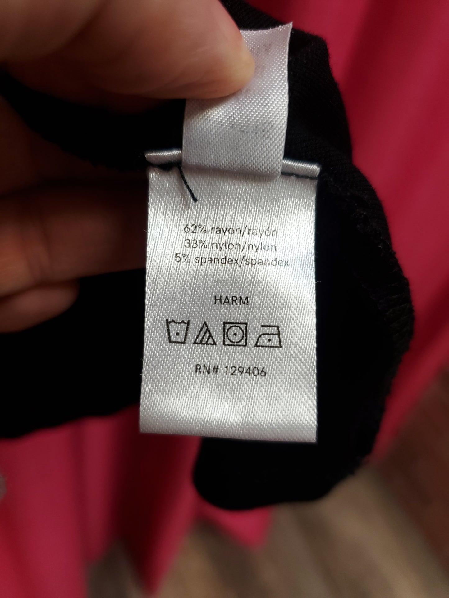 Venus Black Long Sleeve Crop. Size S. RS 37 - Scarlett's Riverside Boutique