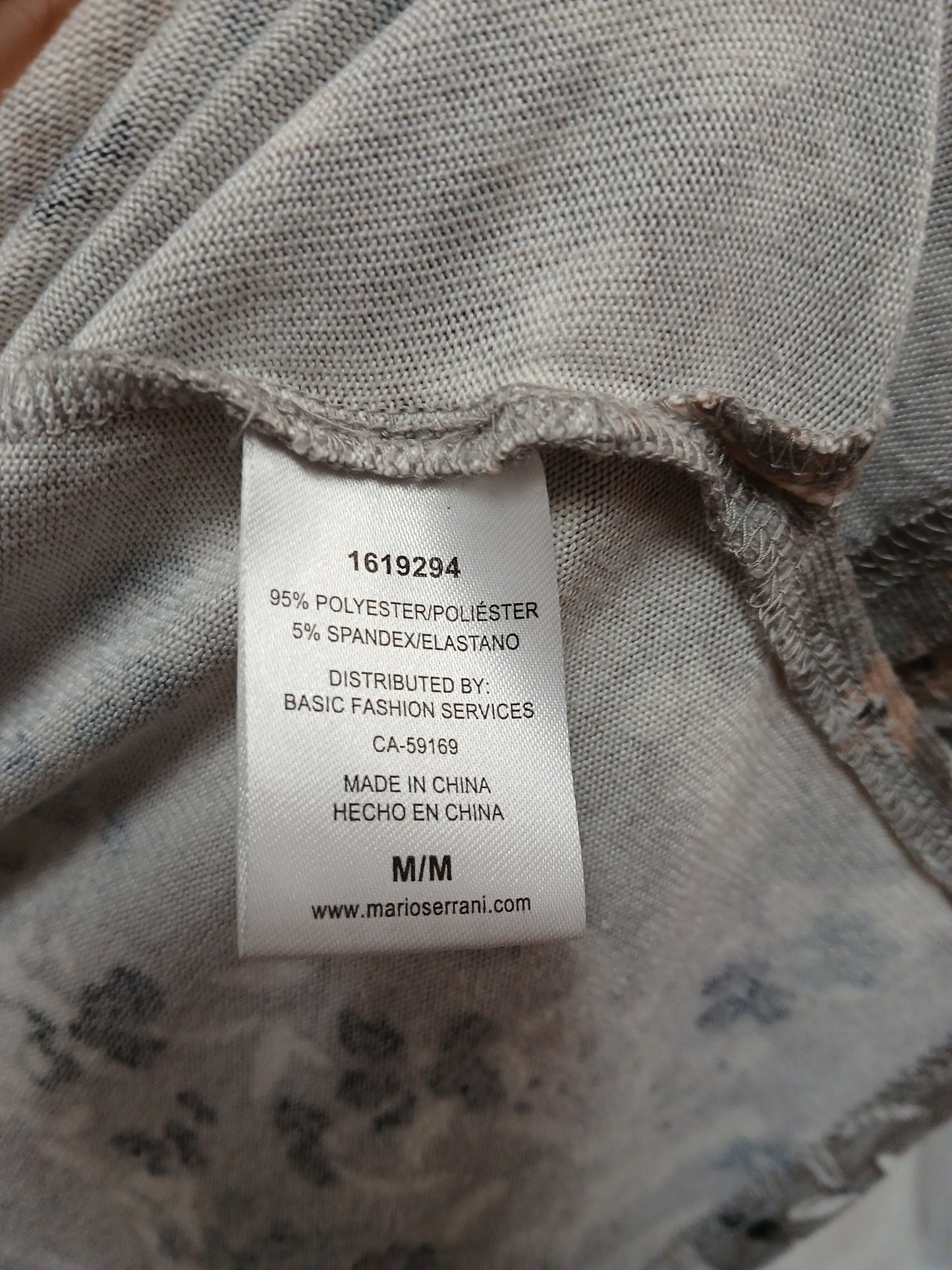 Mario Serrani Italy Floral Blouse Size Medium RS 88 - Scarlett's Riverside Boutique