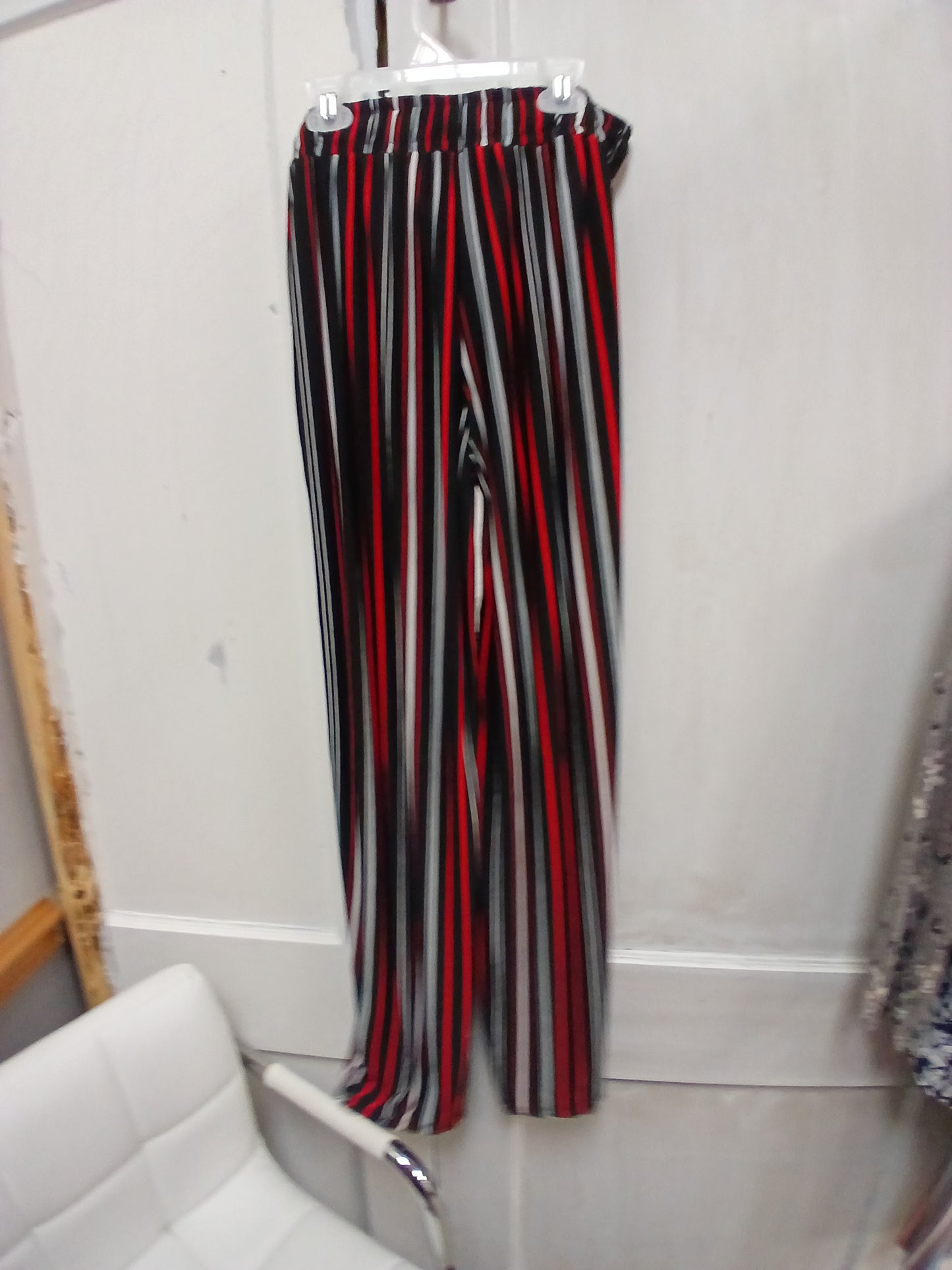 White Birch Black Red & White Striped Pants Size Large RS 88 - Scarlett's Riverside Boutique