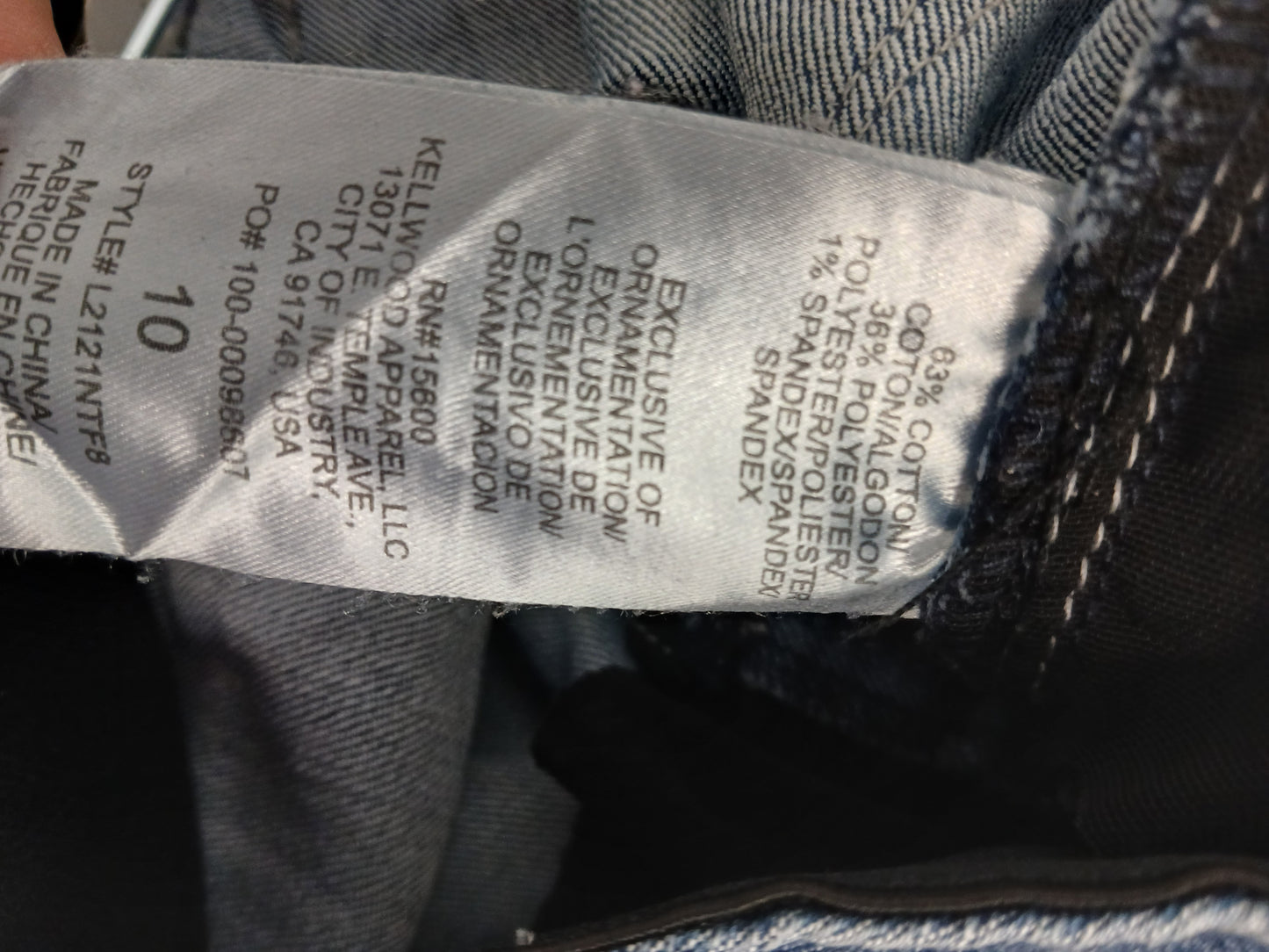 WIT & Wisdom Blue Jeans Size 10 RS 87 - Scarlett's Riverside Boutique